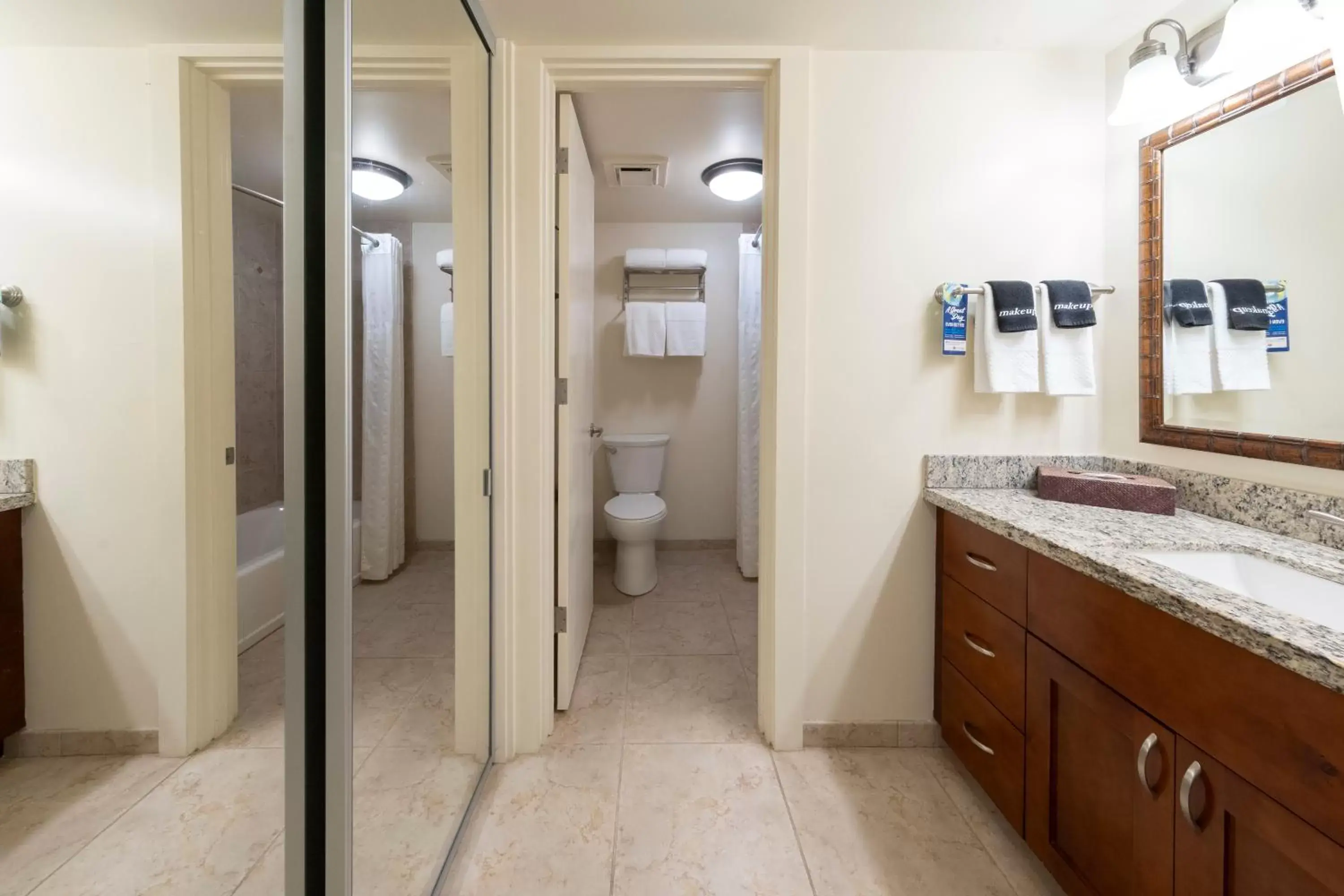 Bathroom in Hanalei Bay Resort