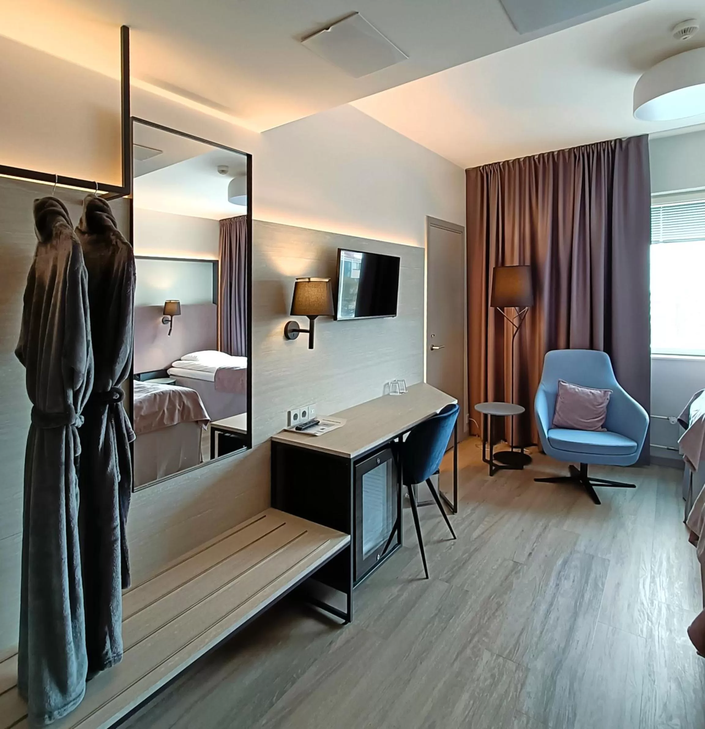 TV and multimedia, Bed in SpaHotel Hamina