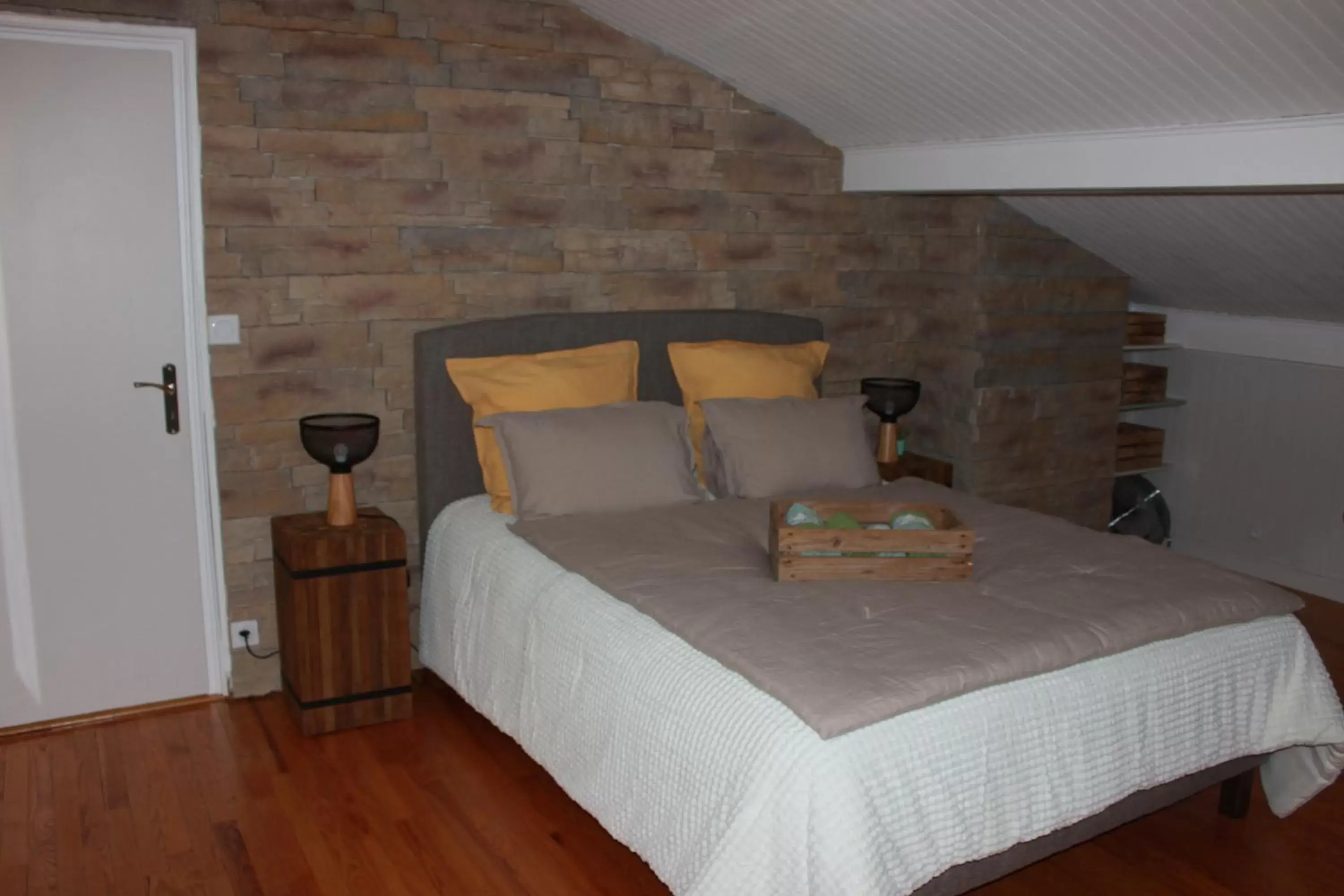 Bed in Le chalet des Pesettes