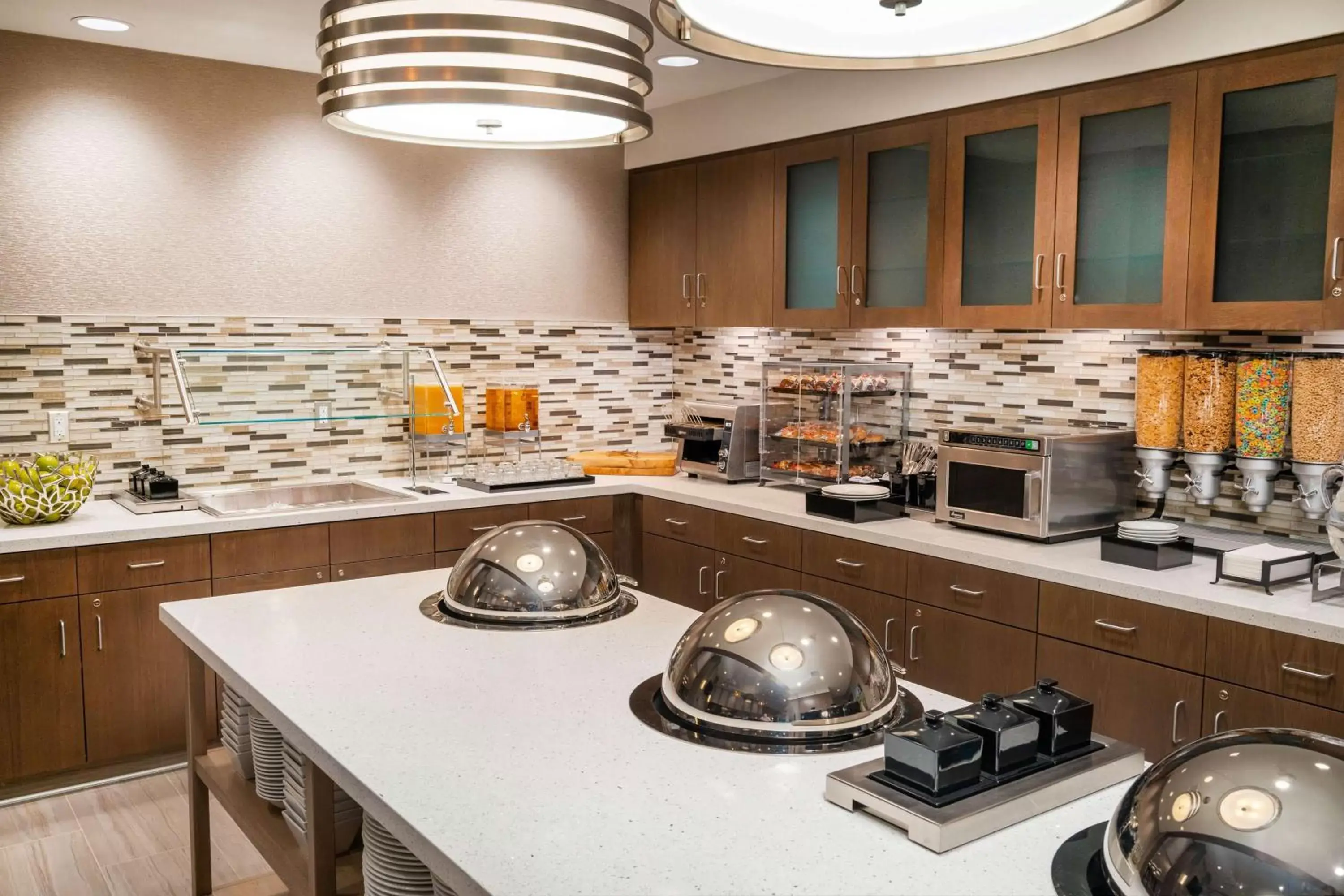 Breakfast, Kitchen/Kitchenette in Homewood Suites By Hilton Livermore, Ca