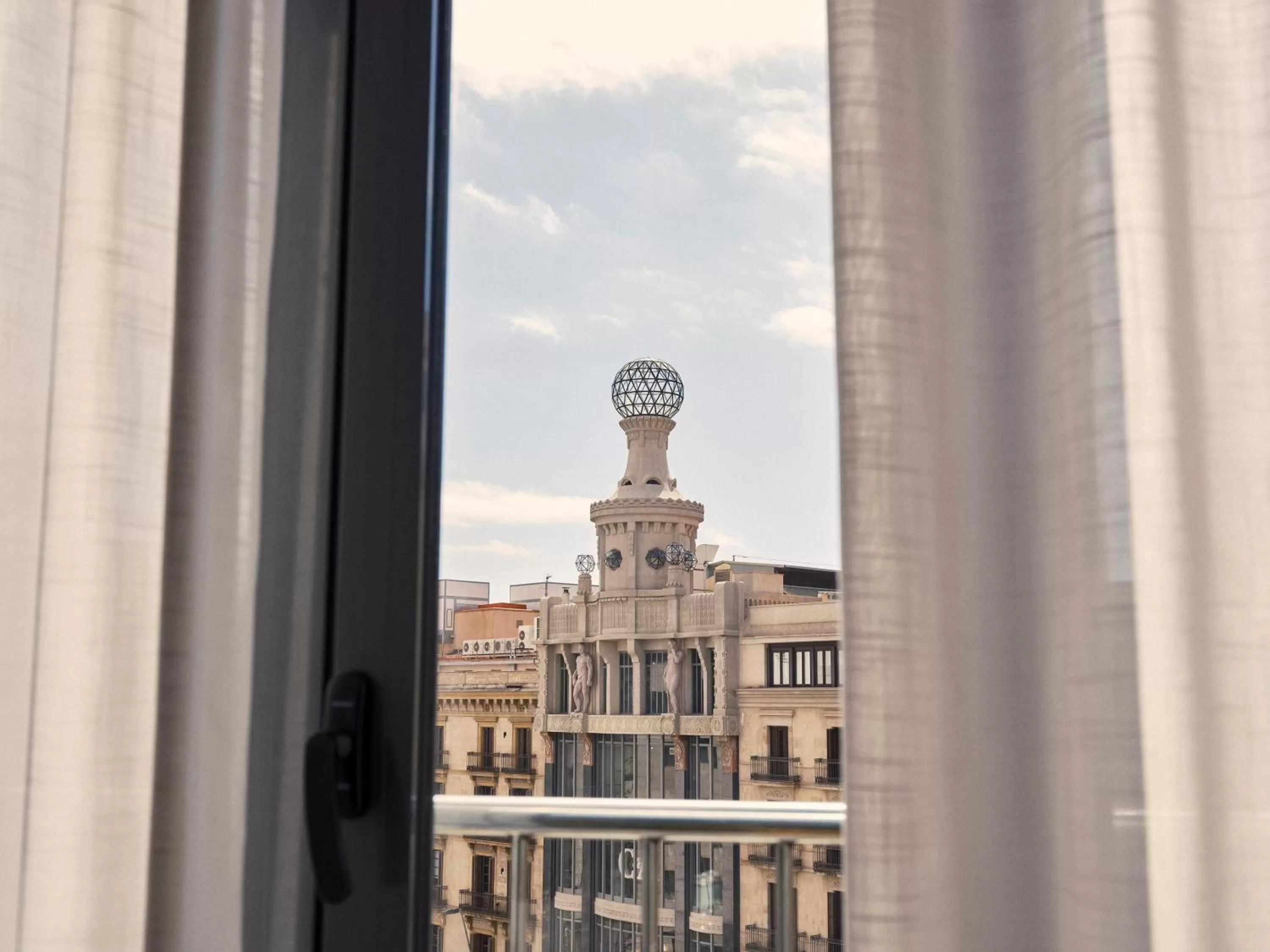 View (from property/room) in Hotel Pulitzer Barcelona