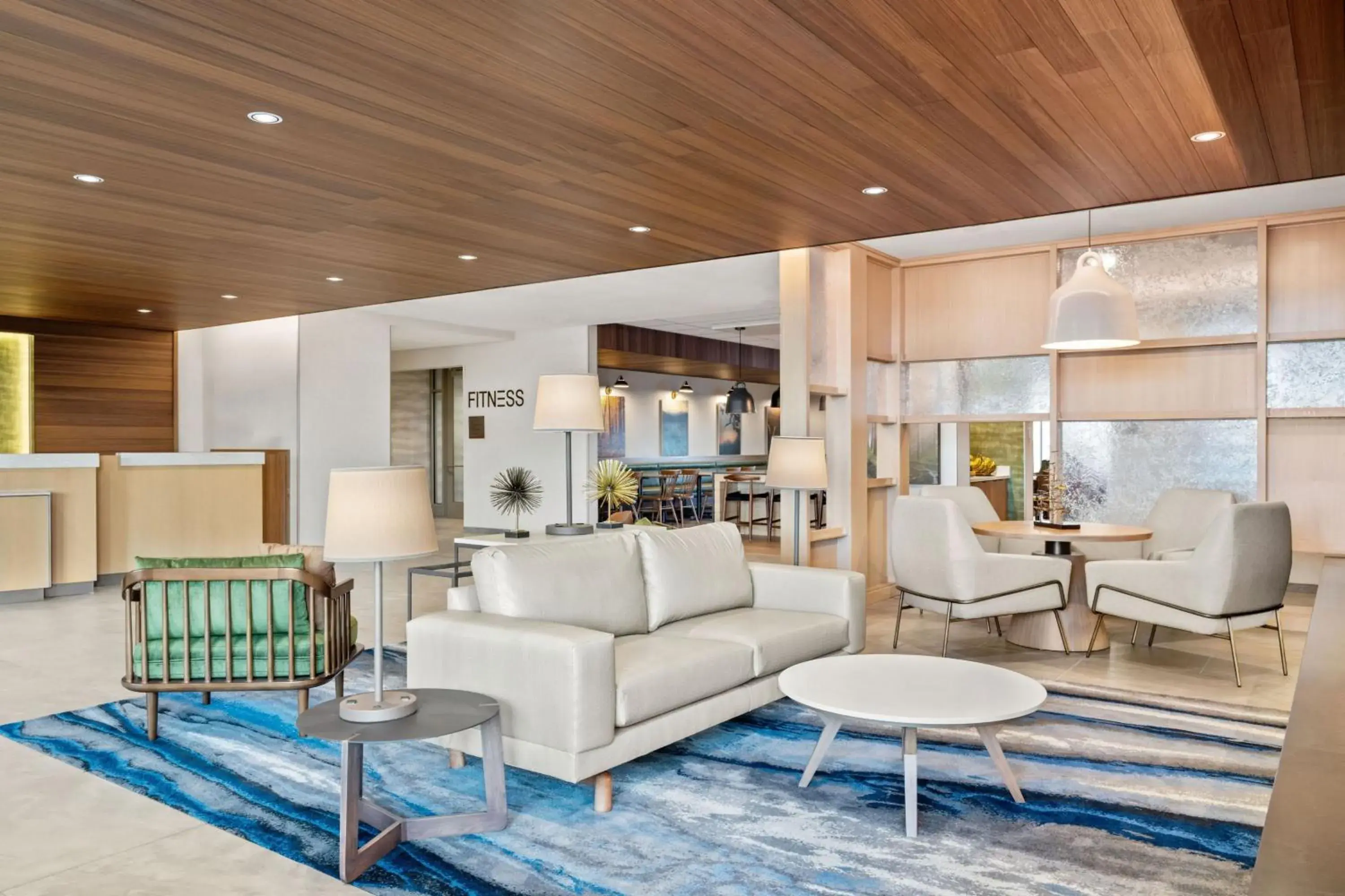 Lobby or reception, Seating Area in Fairfield by Marriott Inn & Suites Baraboo