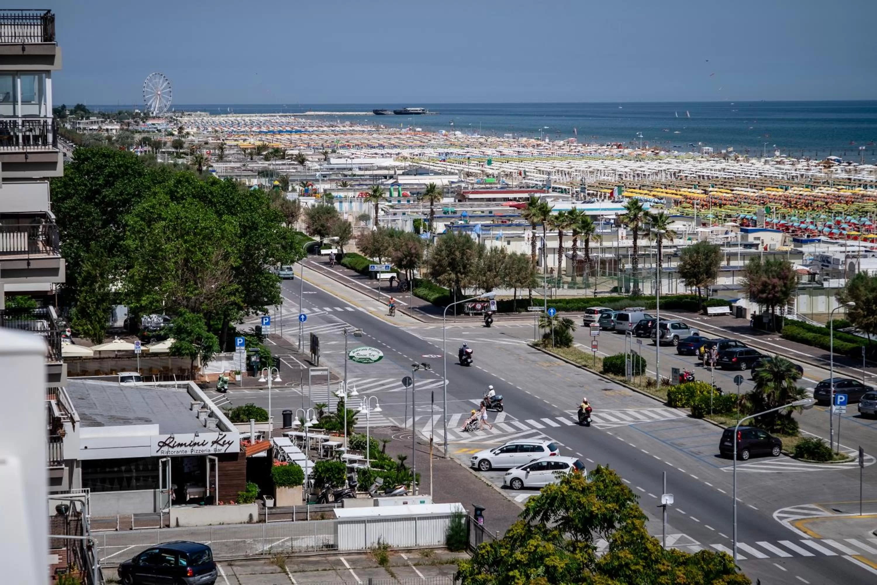 Sea view in Le Rose Spa Hotel