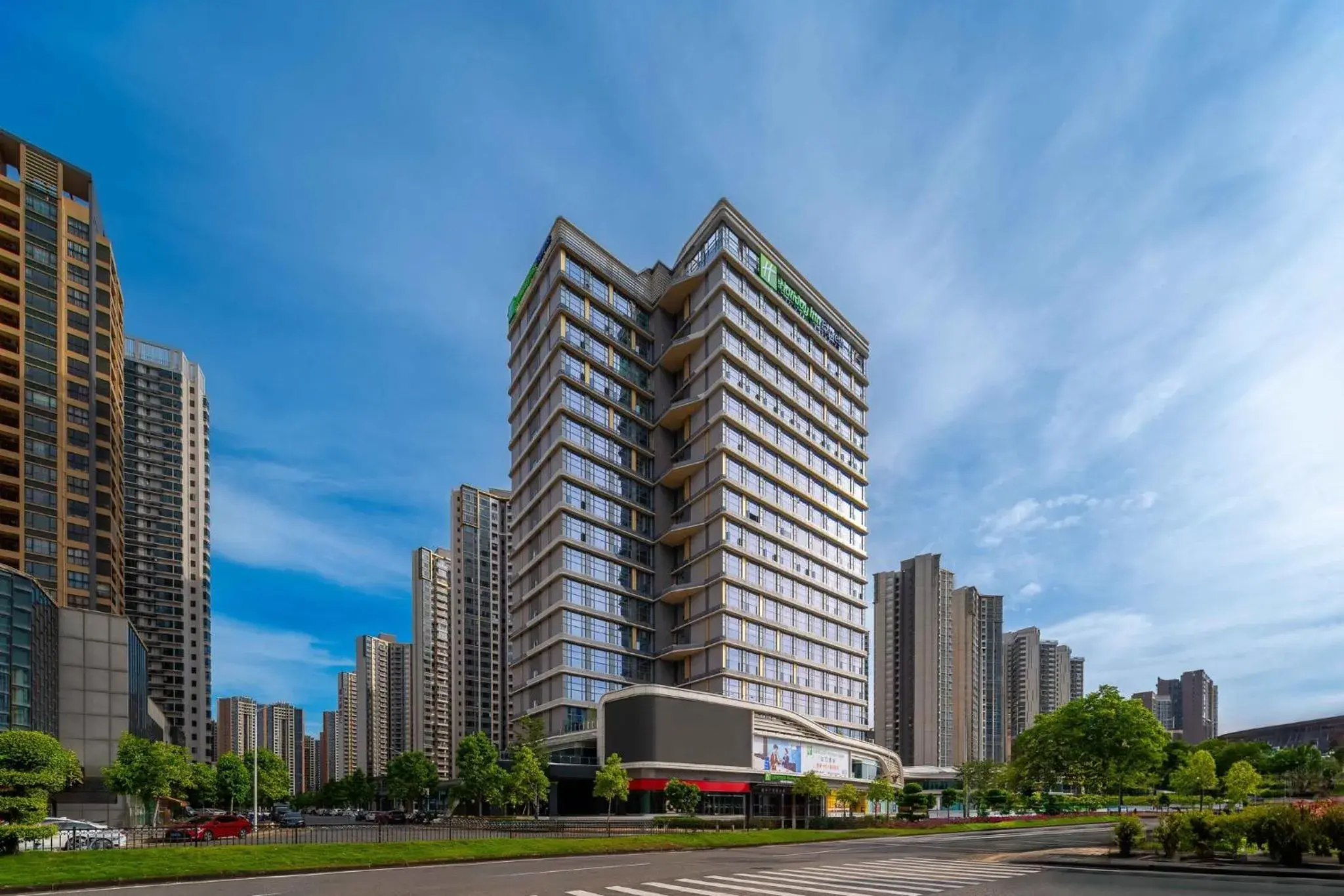 Property Building in Holiday Inn Express Jiangmen East Station, an IHG Hotel