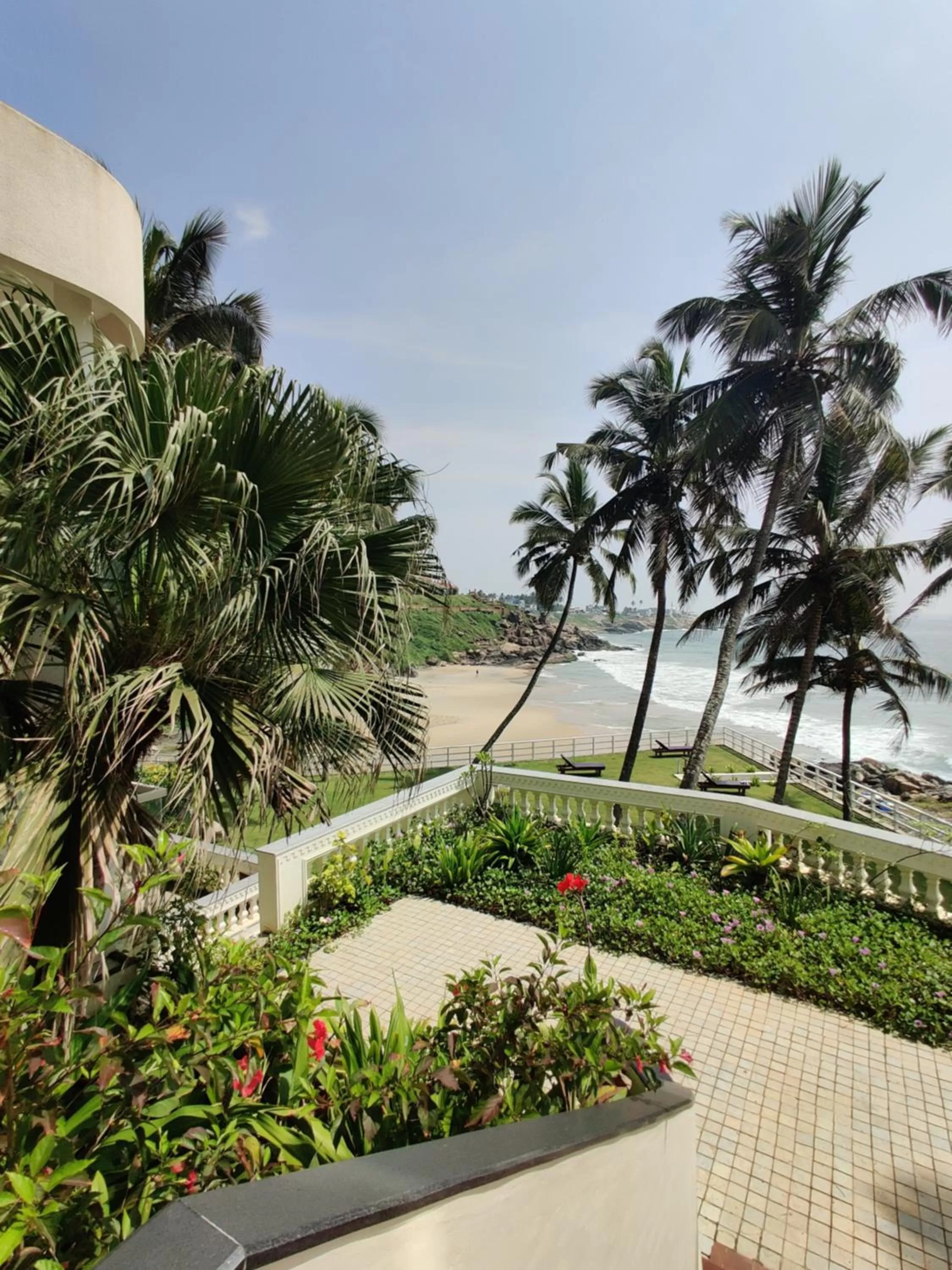 Natural landscape in Rockholm at the Light House Beach