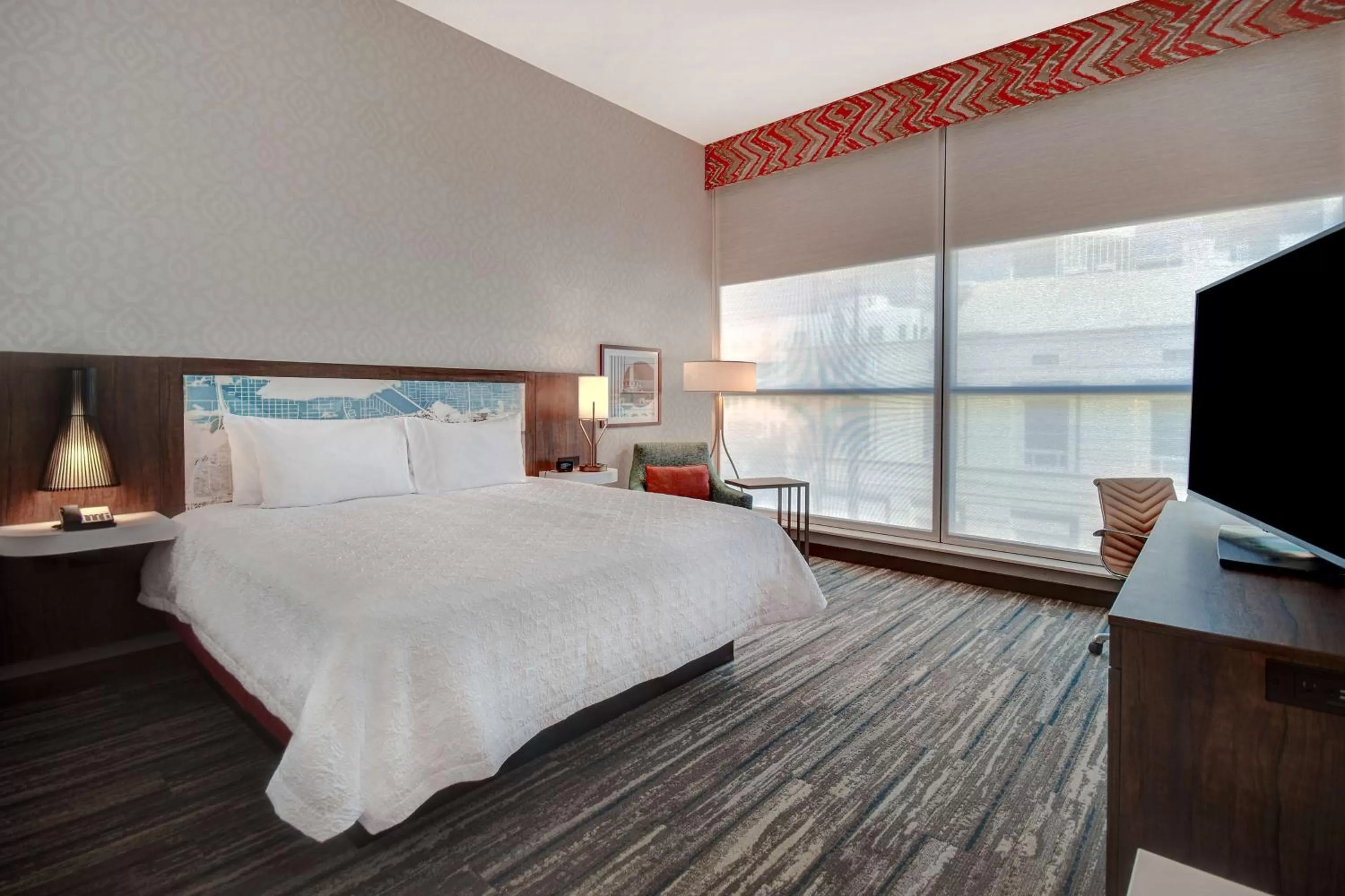 Bed in Hampton Inn Tucson Downtown, Az