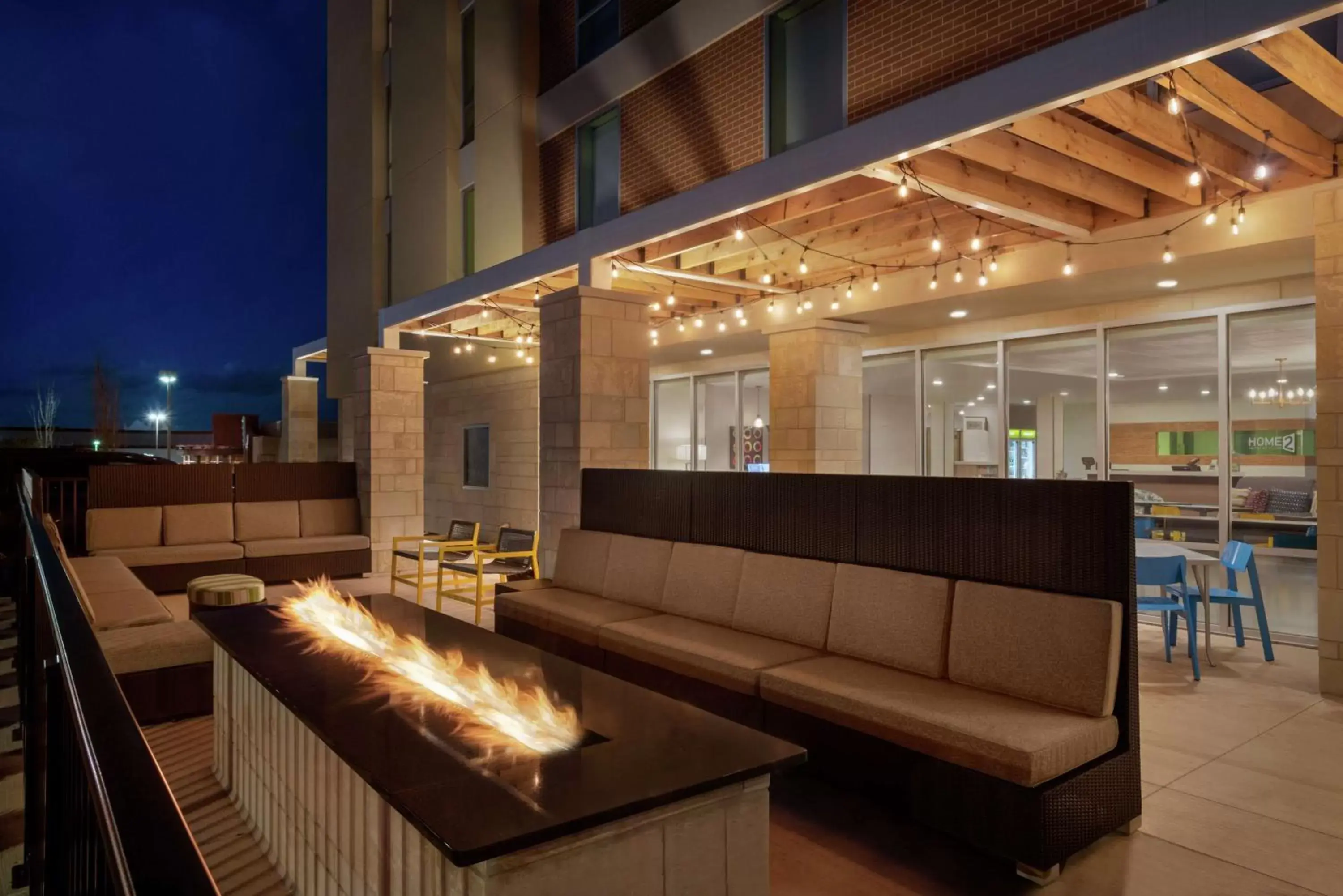 Inner courtyard view in Home2 Suites By Hilton Dayton/Beavercreek, Oh Inner courtyard view in Home2 Suites By Hilton Dayton/Beavercreek, Oh