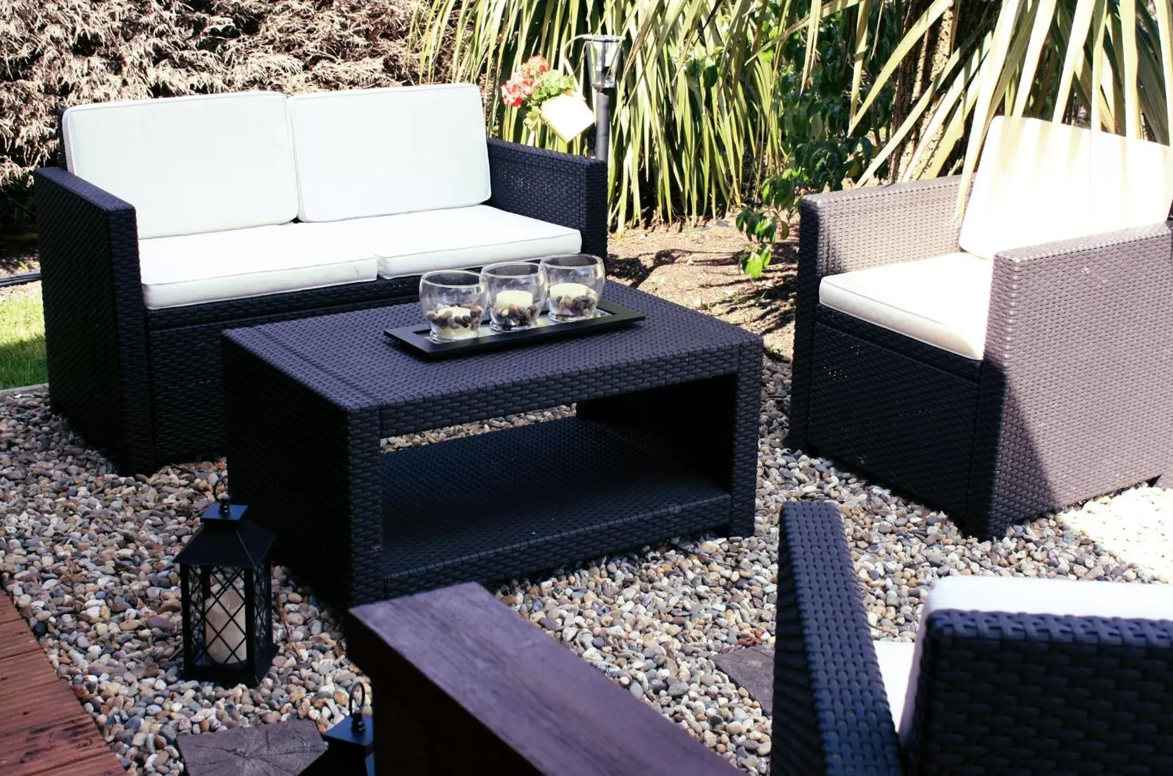 Patio, Seating Area in Beaufort House Accomodation