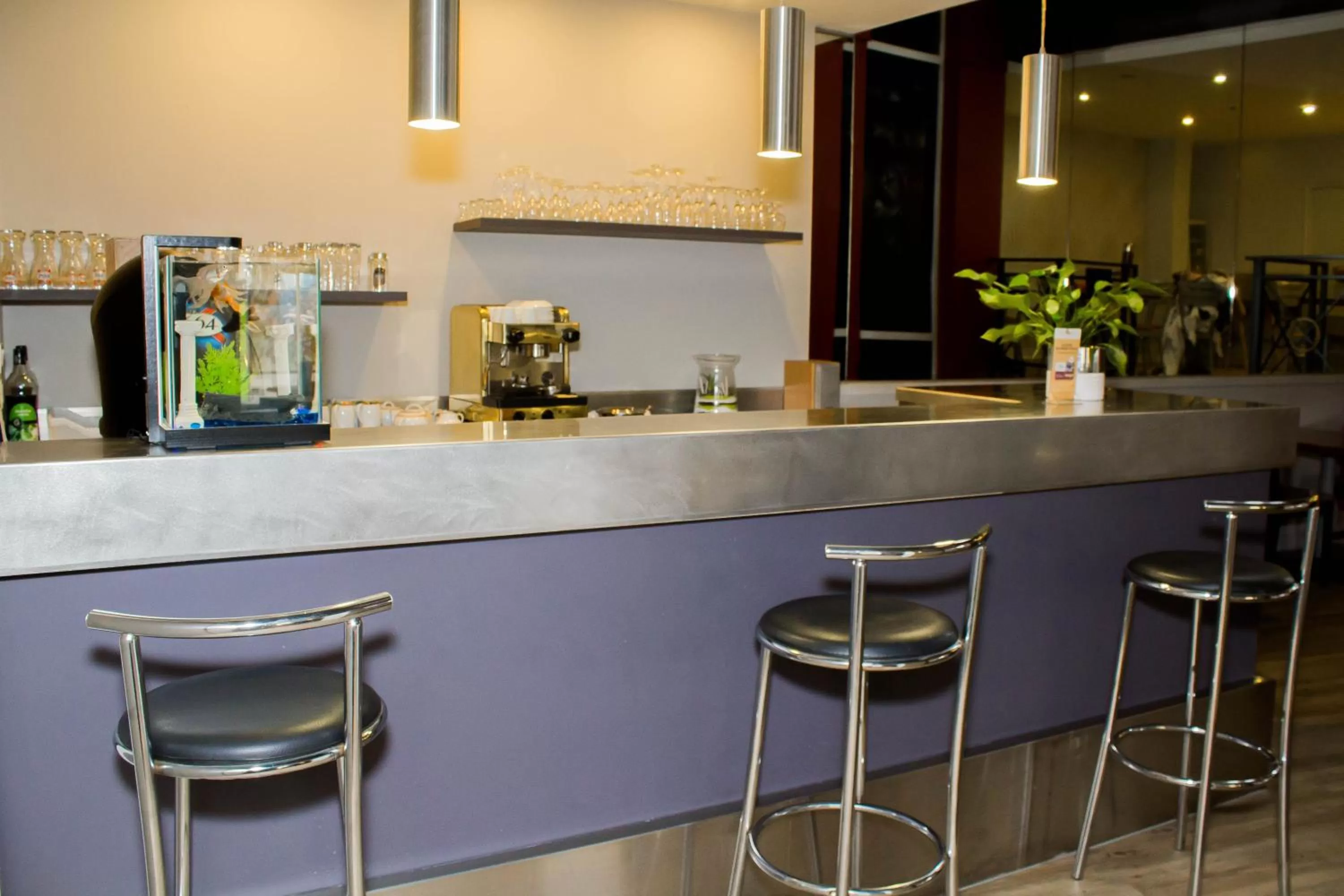 Lobby or reception in Cit'Hotel Europeen