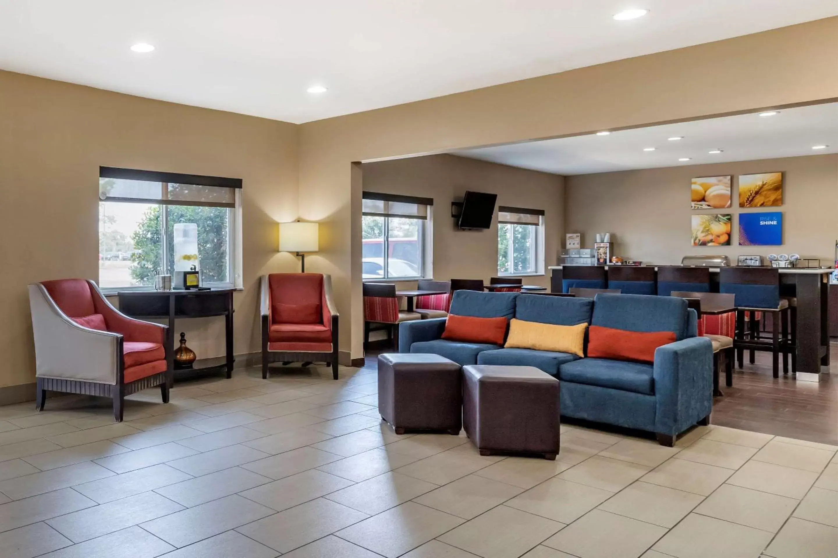 Lobby or reception in Comfort Inn Oklahoma City
