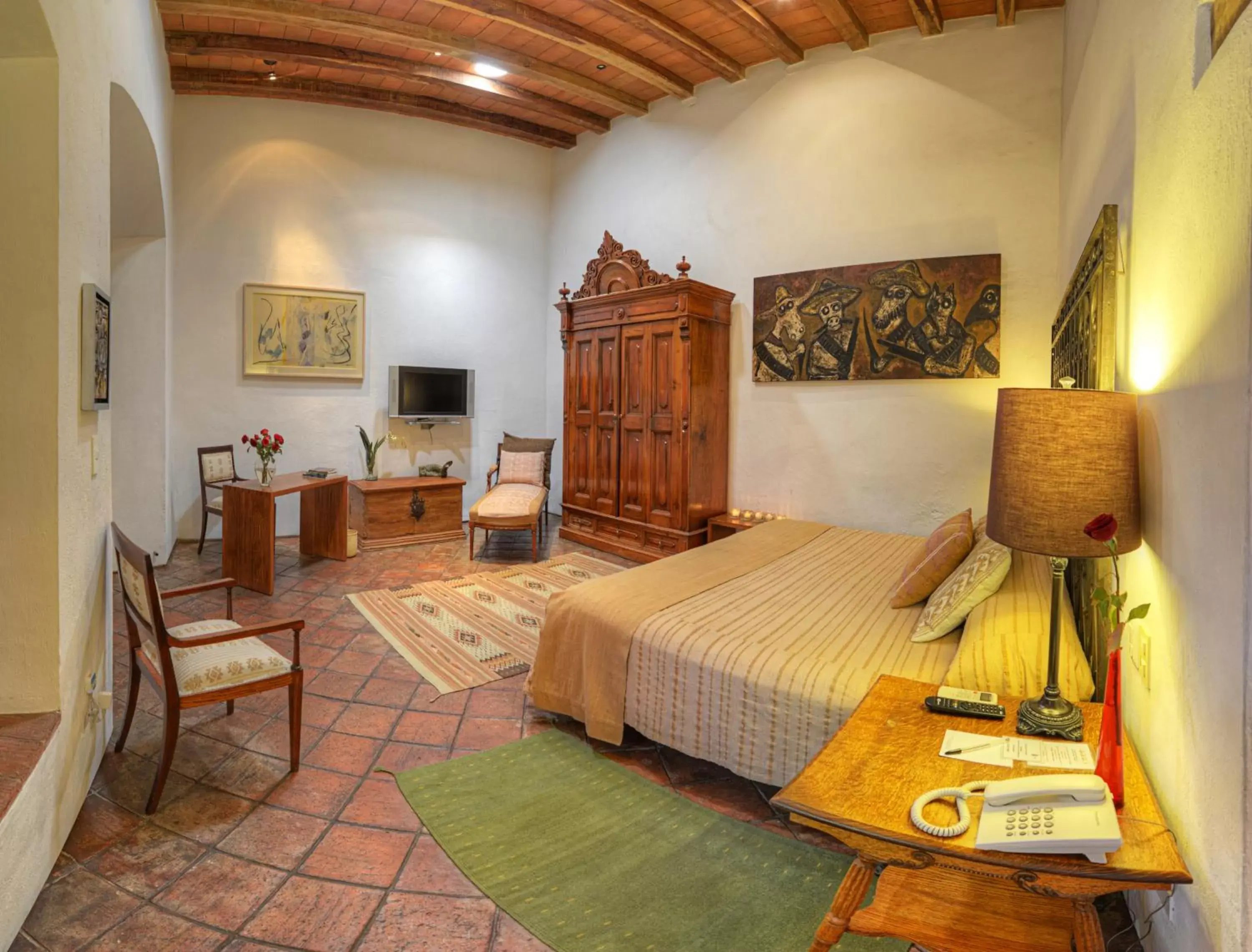 Photo of the whole room in Hotel La Casona de Tita