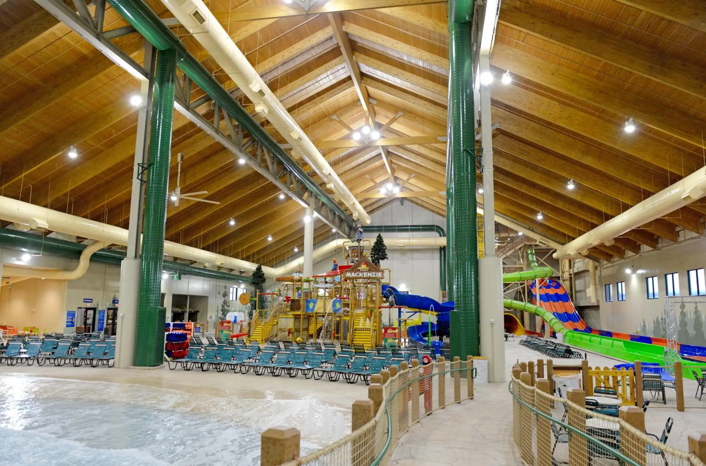 Aqua park in Great Wolf Lodge Colorado Springs