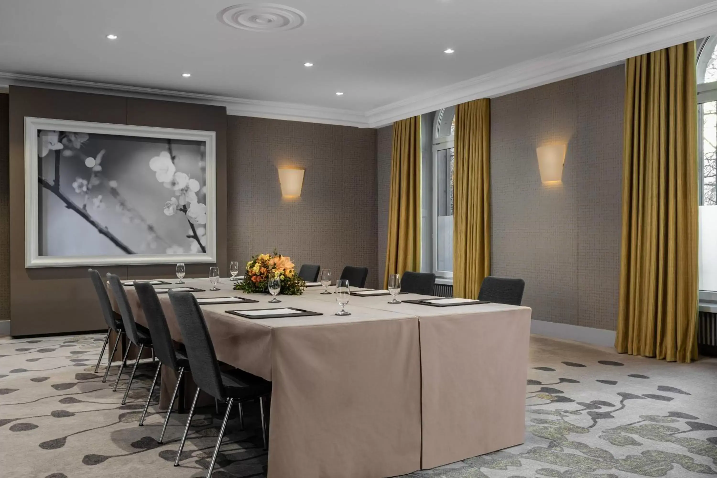 Meeting/conference room in The Ritz-Carlton Hotel de la Paix, Geneva