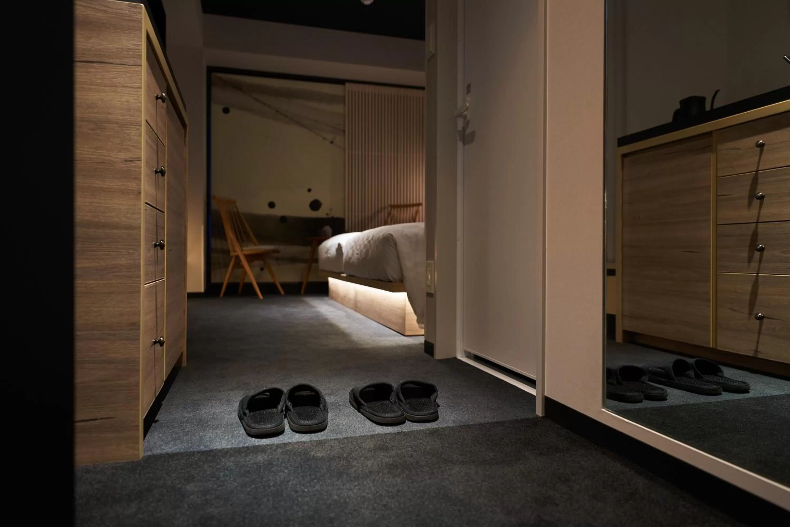 Photo of the whole room, Bed in Hotel Resol Trinity Osaka