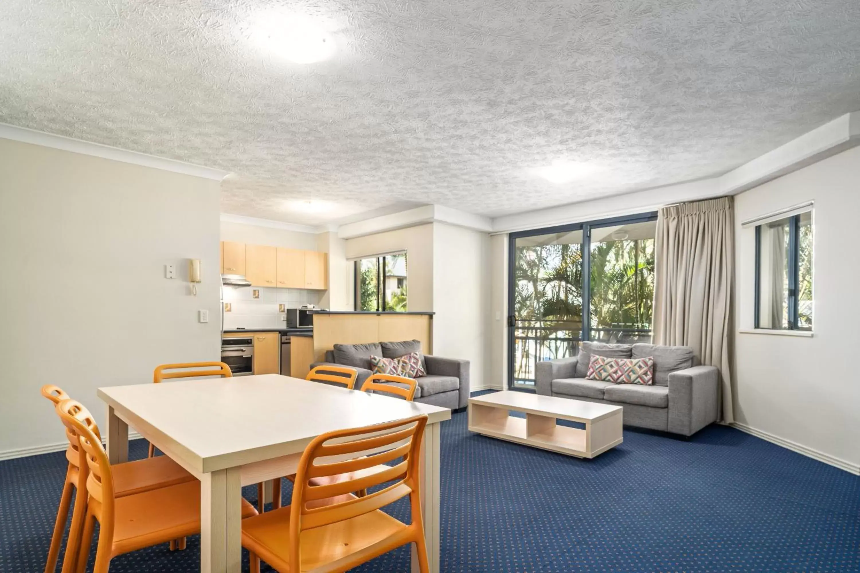 Living room, Dining Area in Turtle Beach Resort