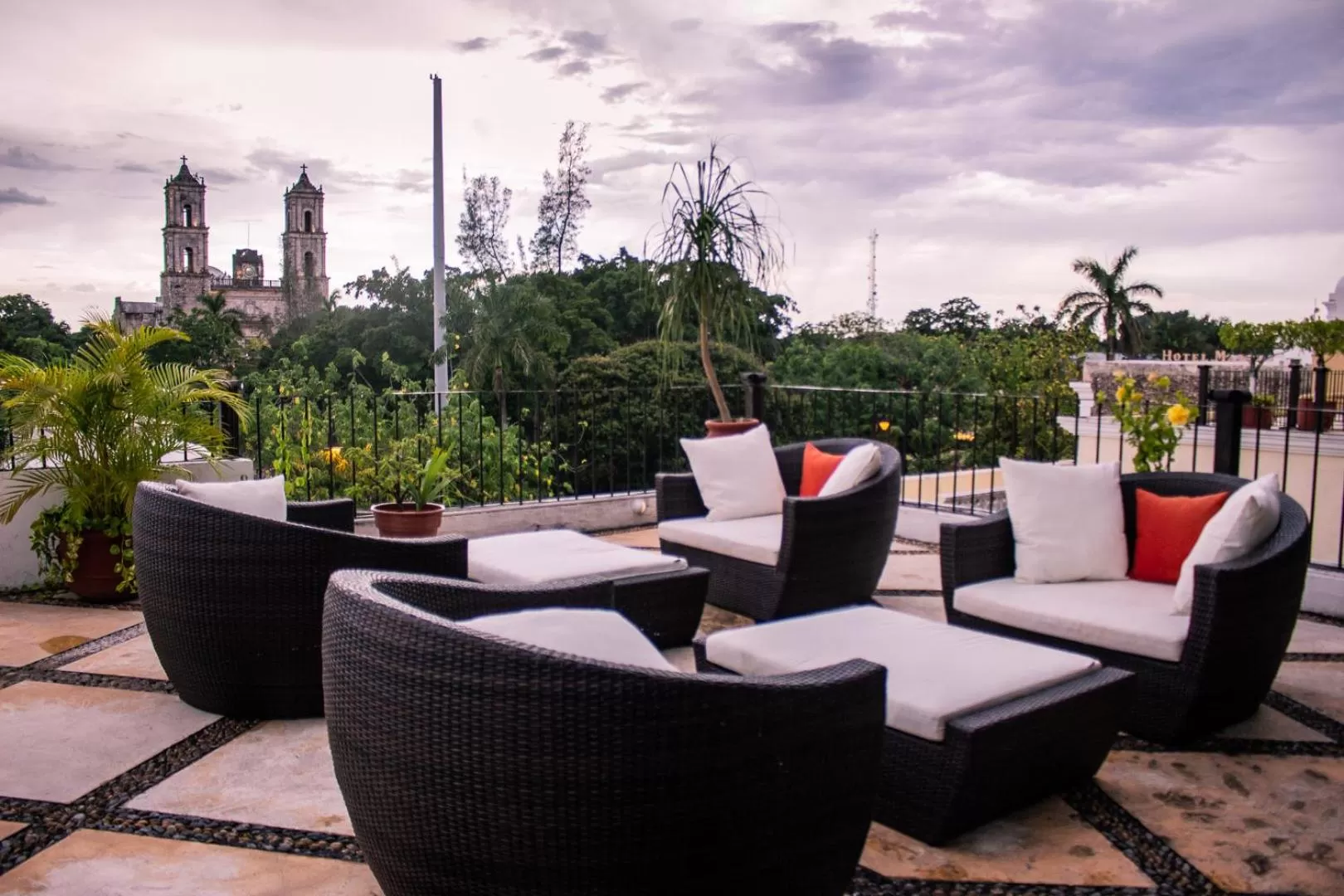 Balcony/Terrace in Hotel Meson del Marques