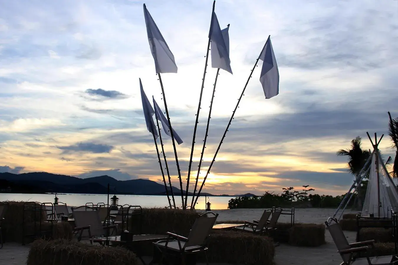 Natural landscape, Sunrise/Sunset in Deva Beach Resort Samui