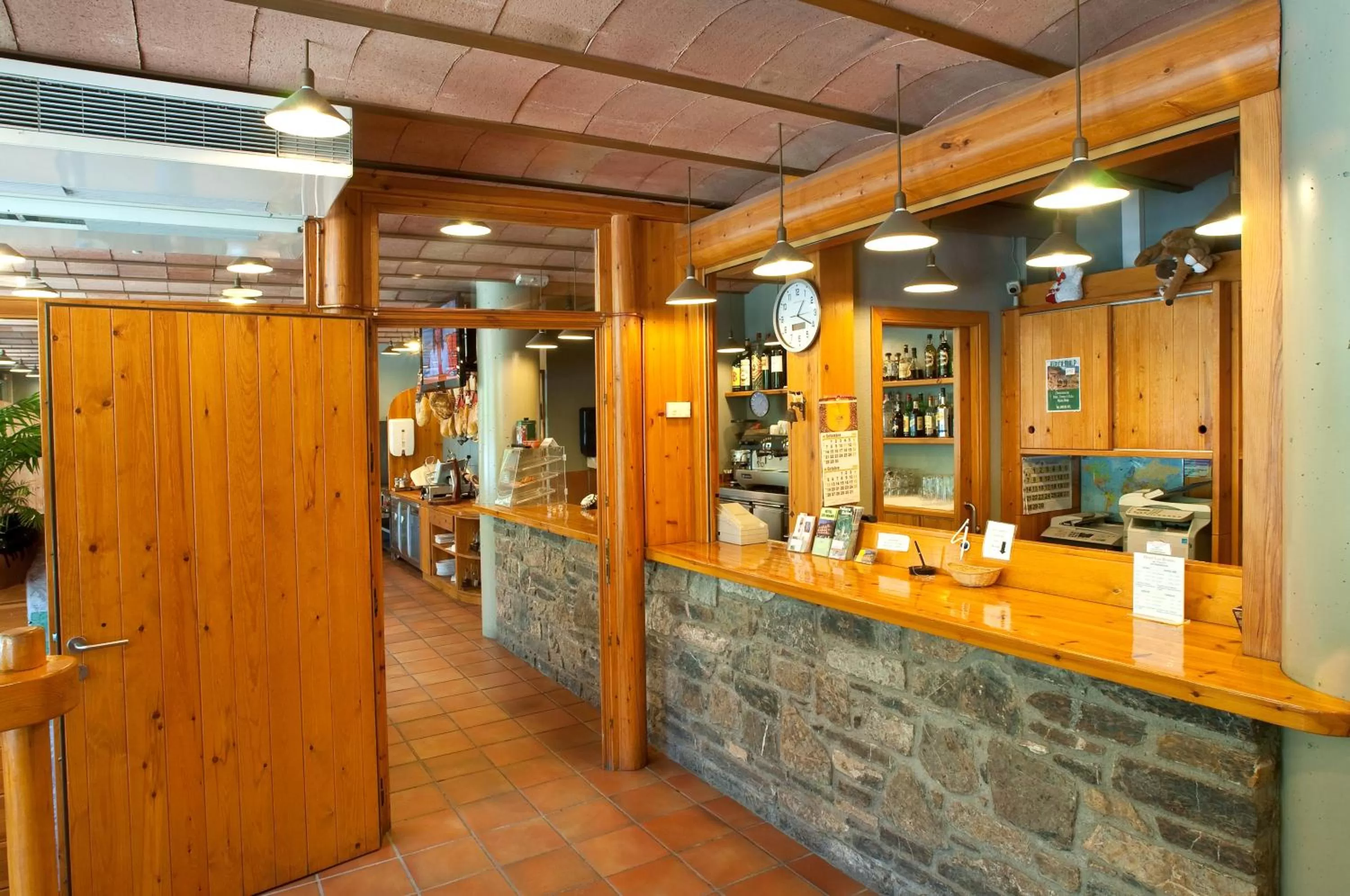 Lobby or reception in Hotel Restaurant Les Brases