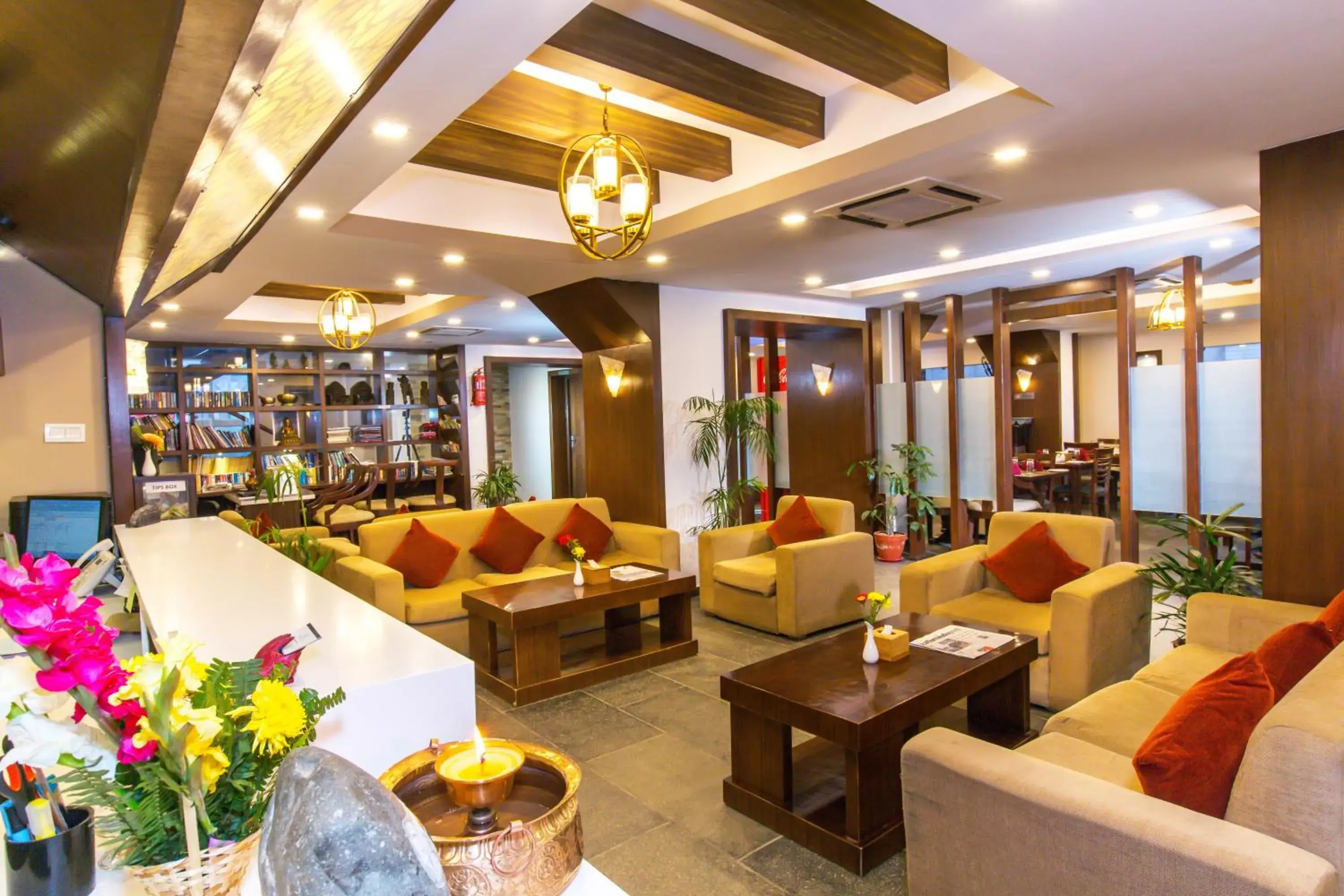 Lobby or reception, Lounge/Bar in Kathmandu Suite Home