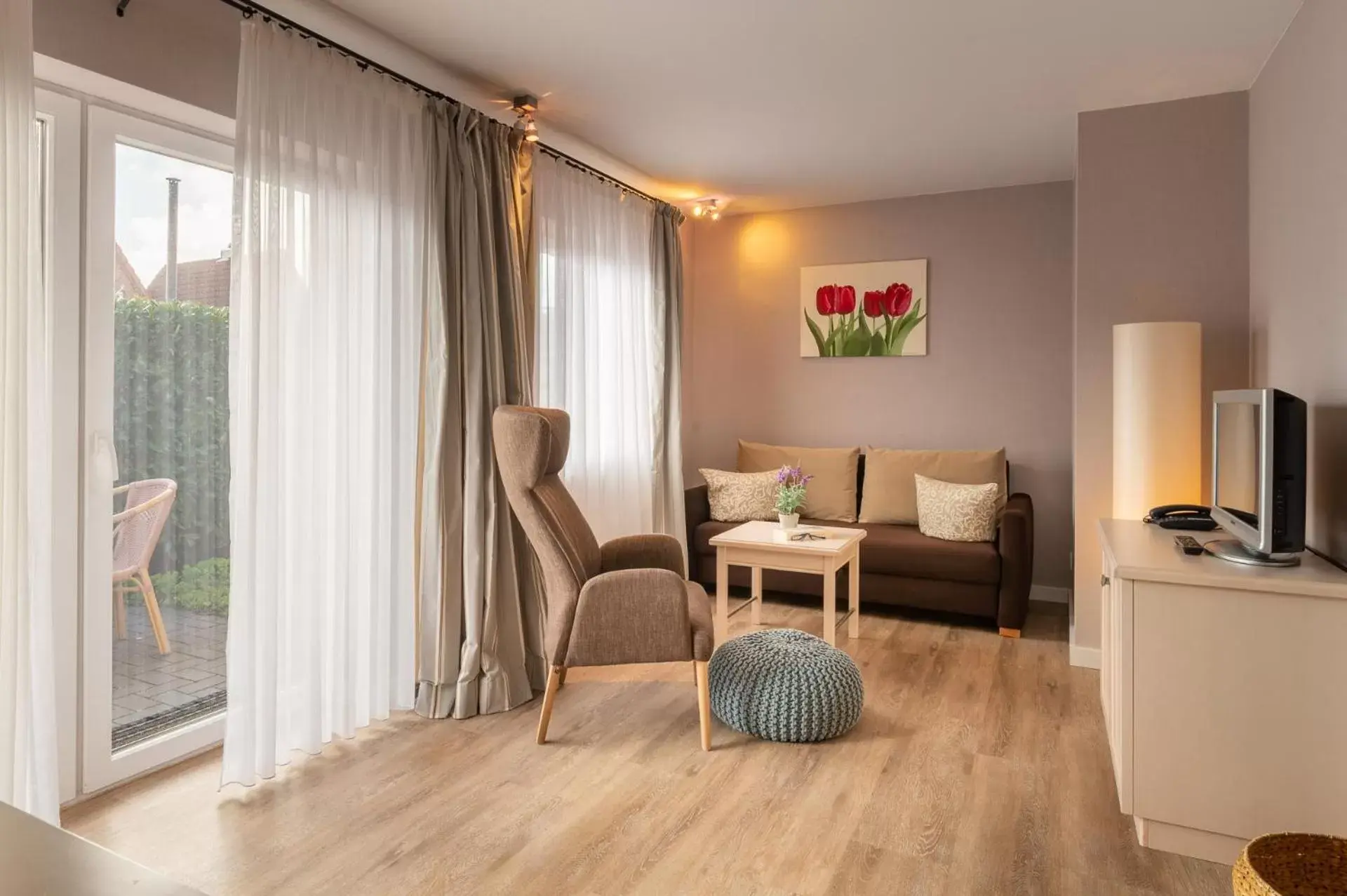 Living room, Seating Area in Hotel am Schlosspark garni