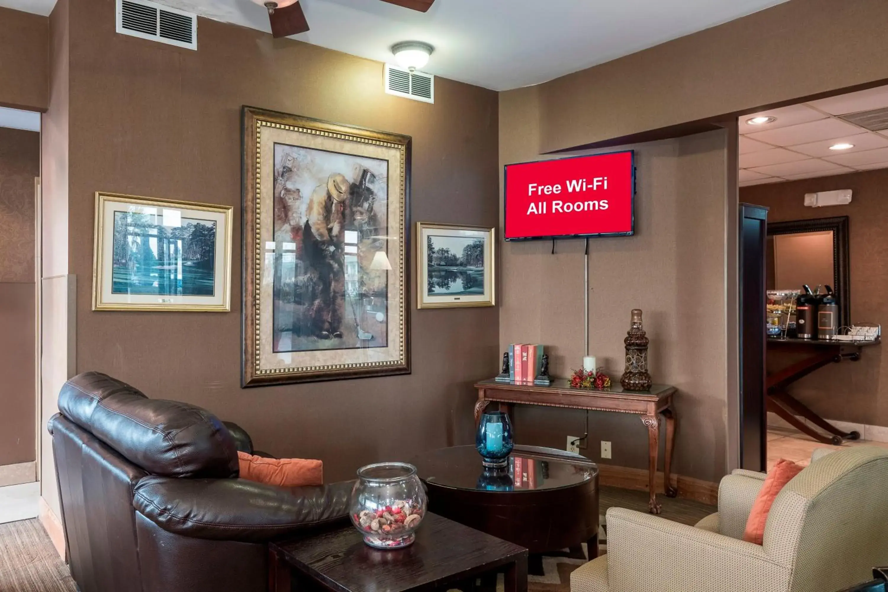 Lobby or reception in Red Roof Inn Augusta – Washington Road