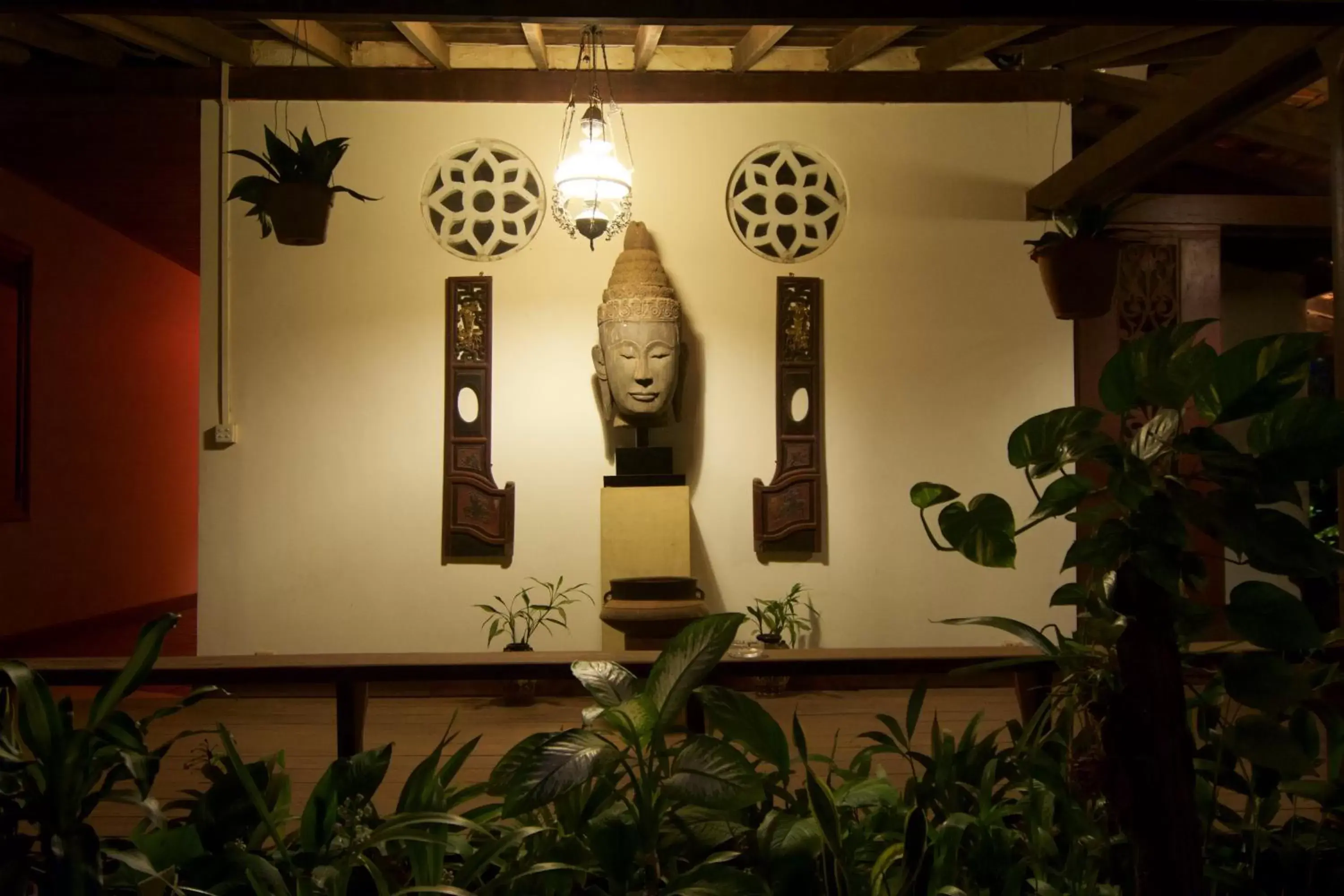 Patio in Terres Rouges Lodge