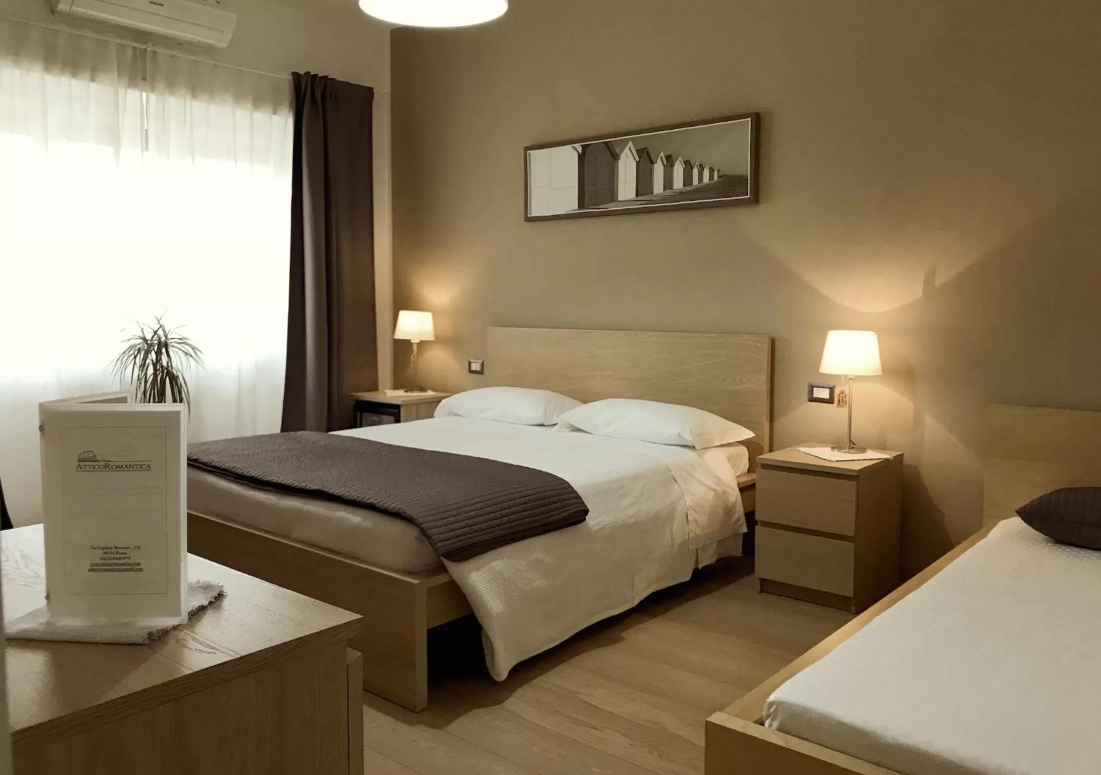 Bed in Atticoromantica