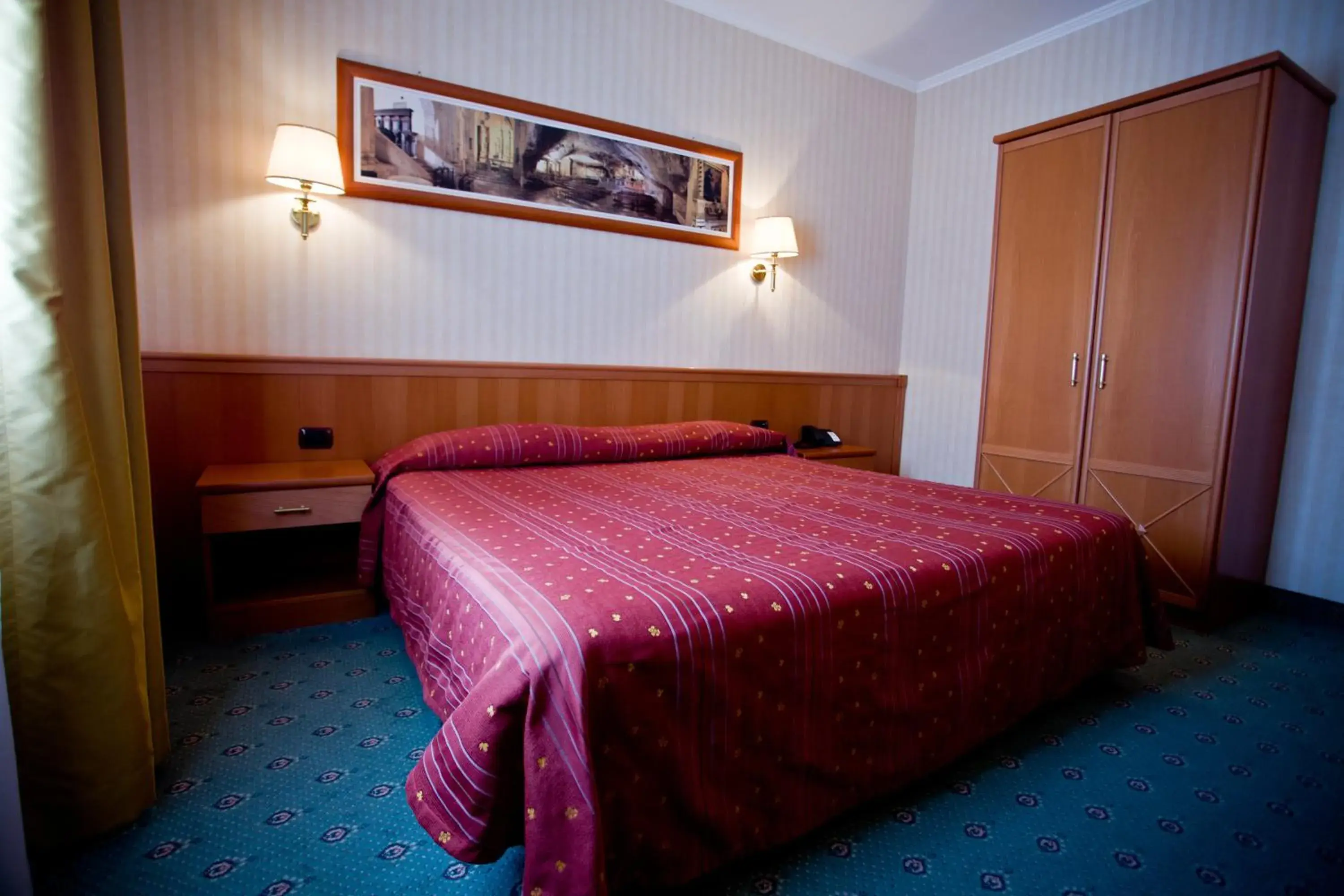 Bedroom, Bed in Palace Hotel San Michele