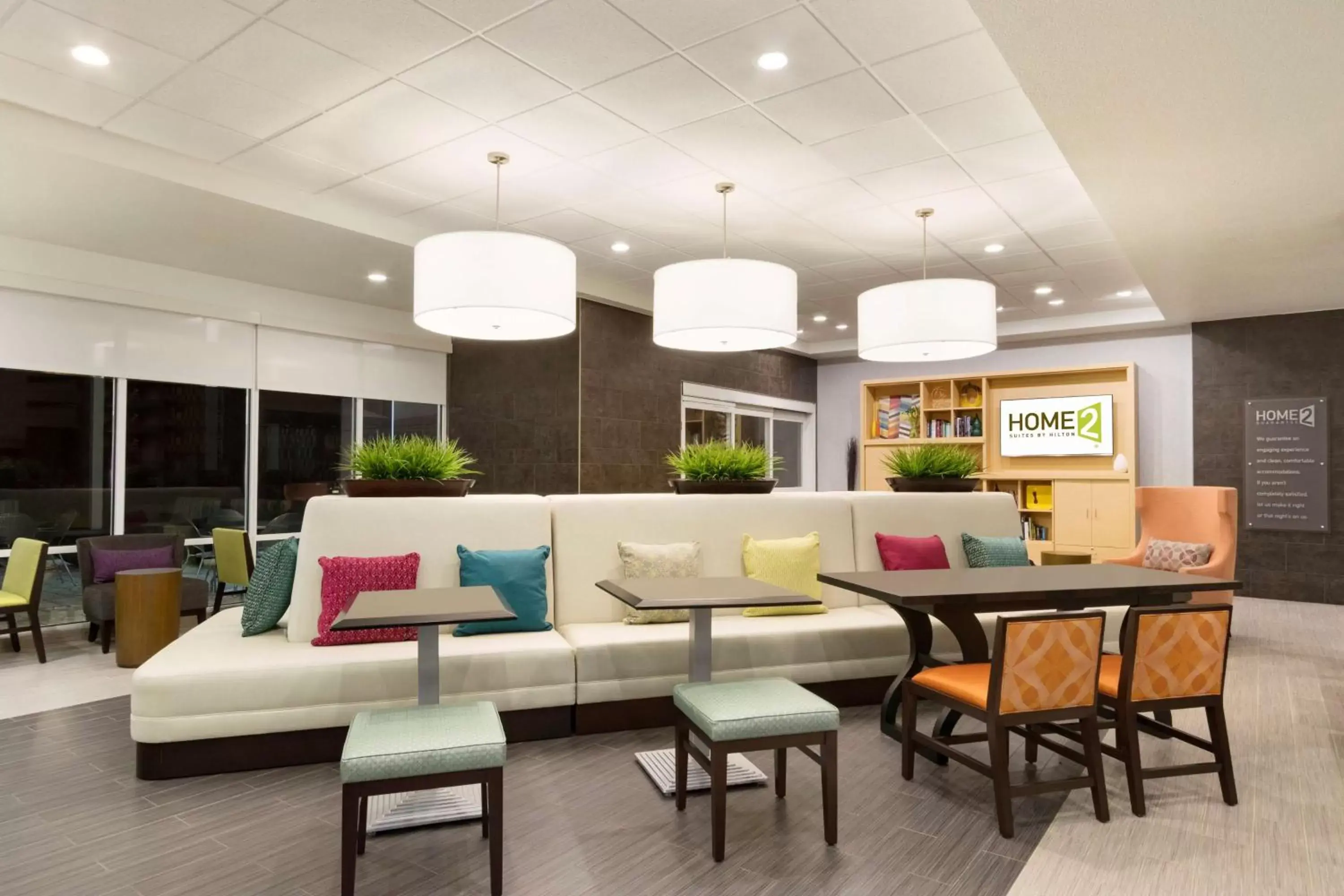 Lobby or reception in Home2 Suites by Hilton Houston Stafford - Sugar Land