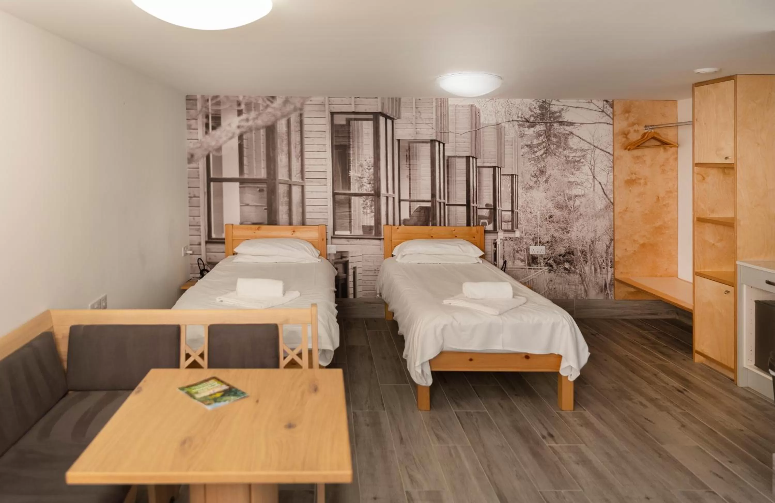 Bed in Lodges at Flimwell Park