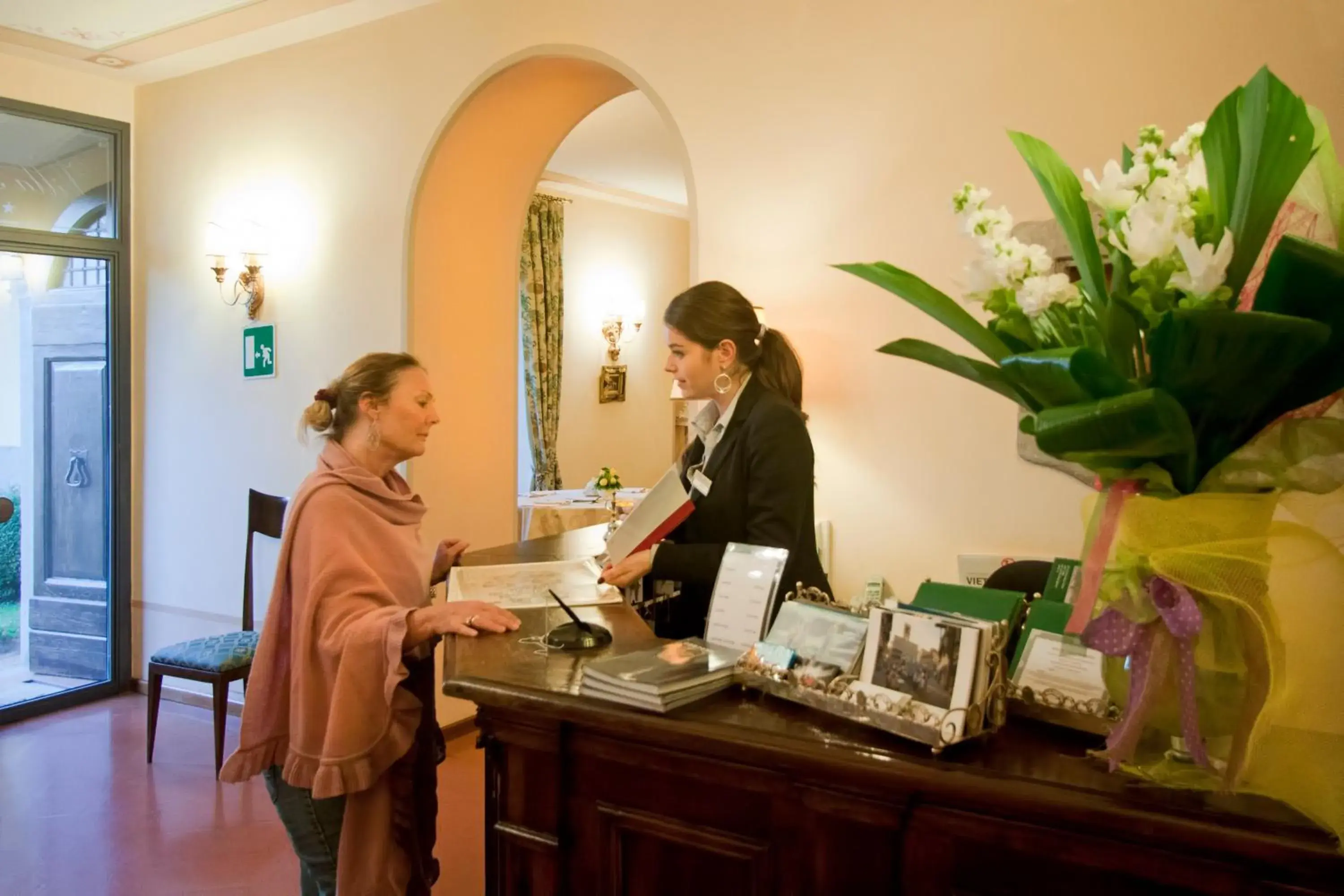 Lobby or reception in Hotel Villa Marsili