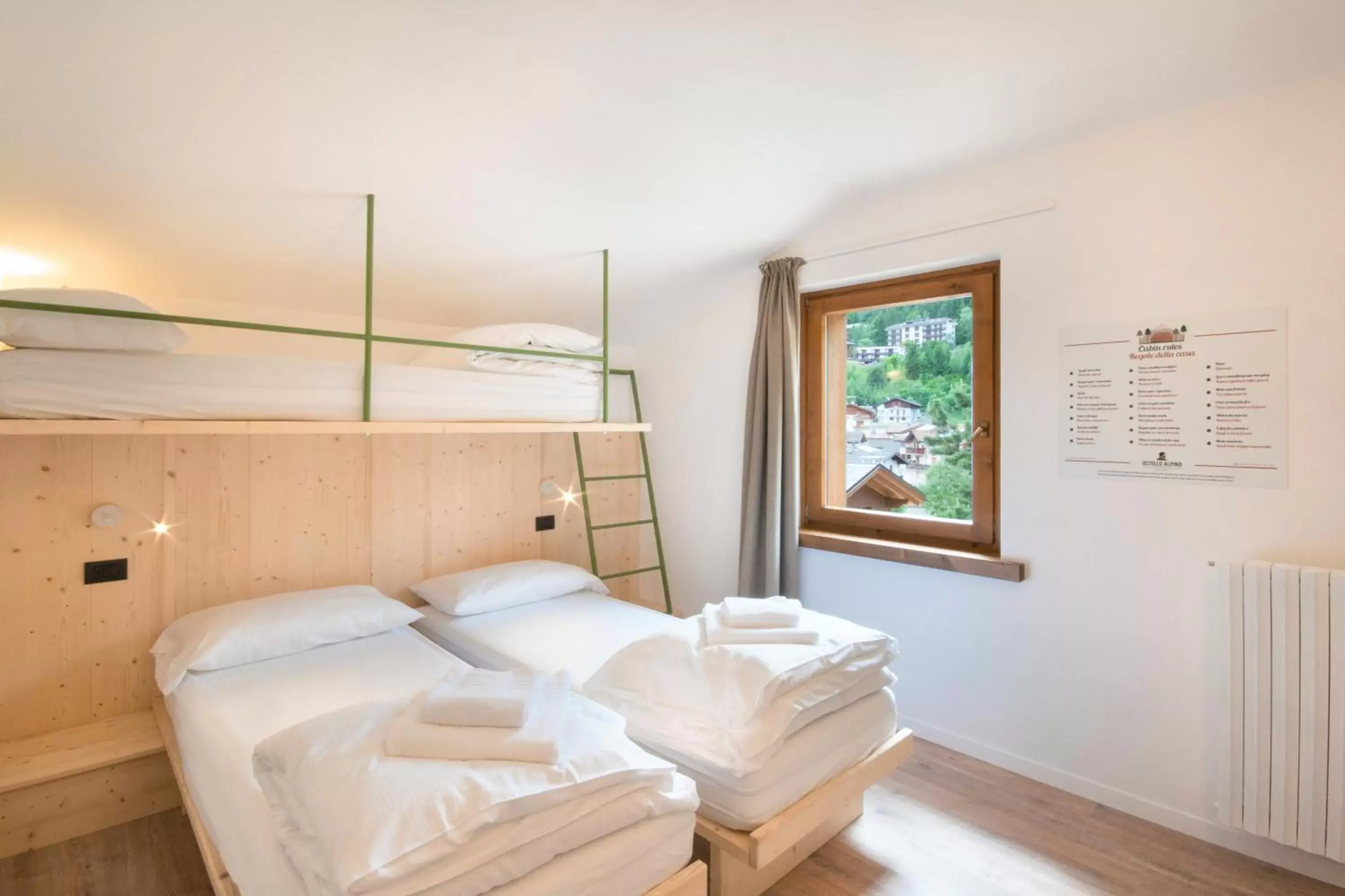 Bed in Ostello Alpino