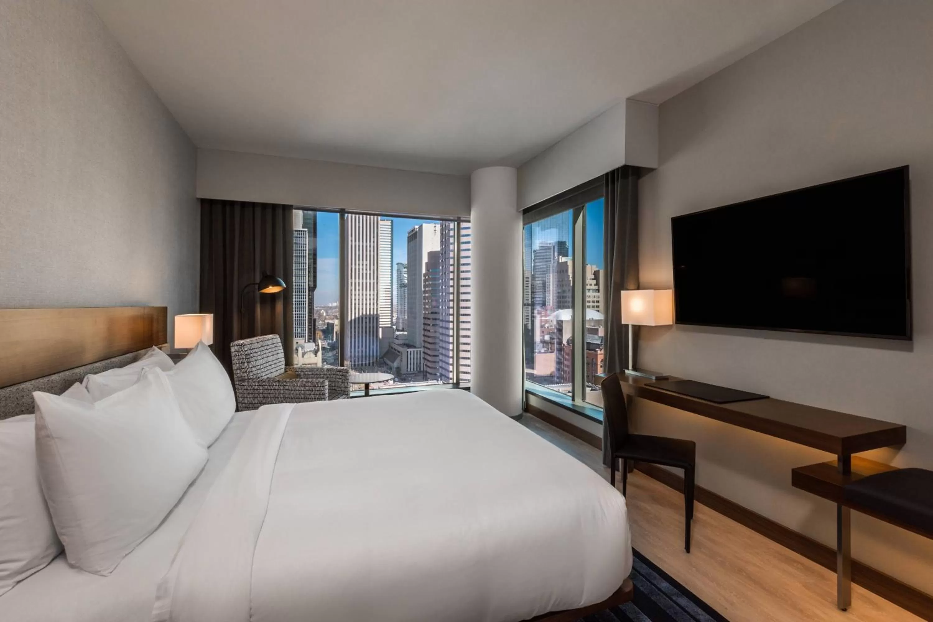 Photo of the whole room, Bed in AC Hotel by Marriott Denver Downtown
