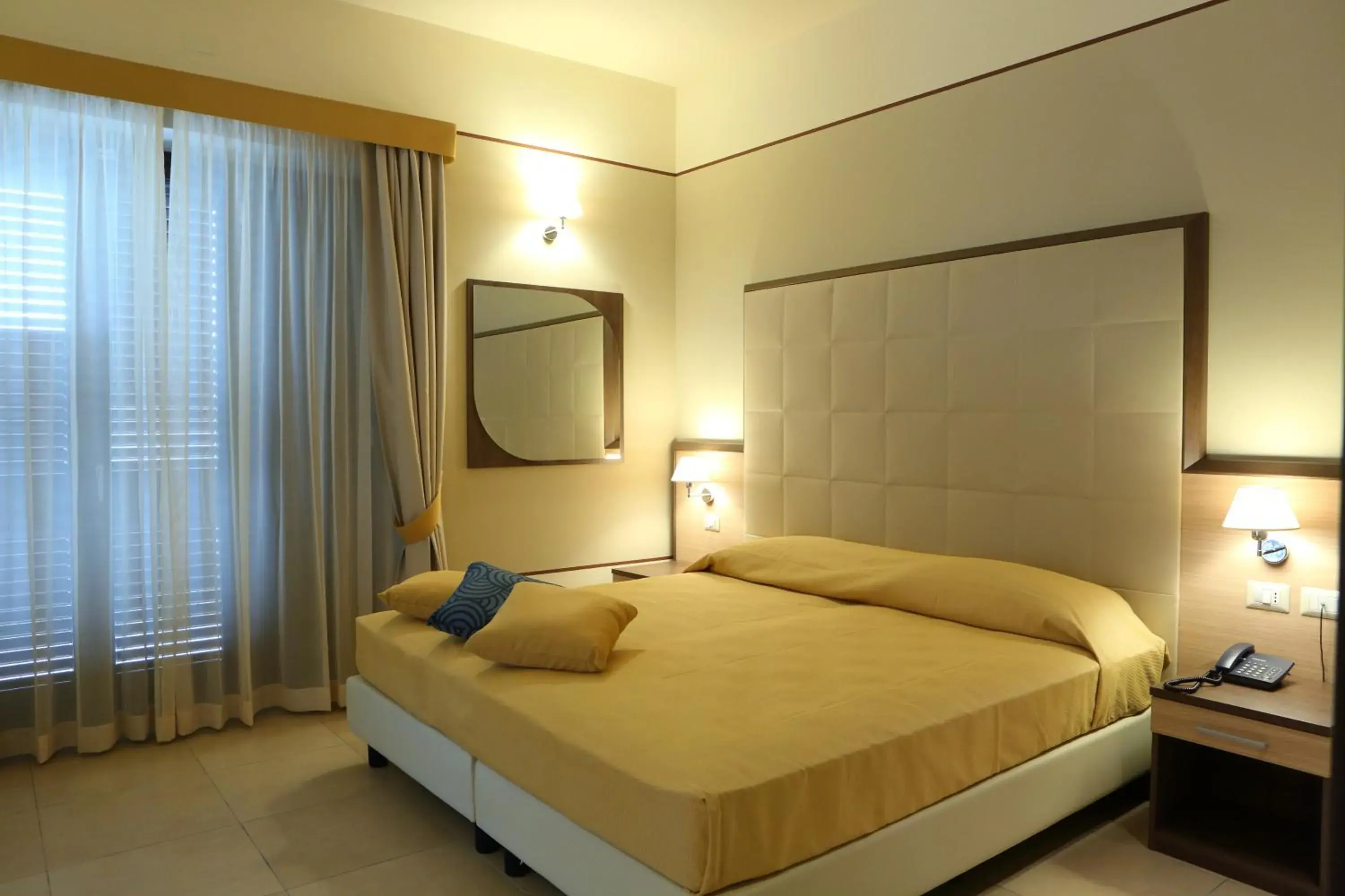 Bed in Hotel Milazzo
