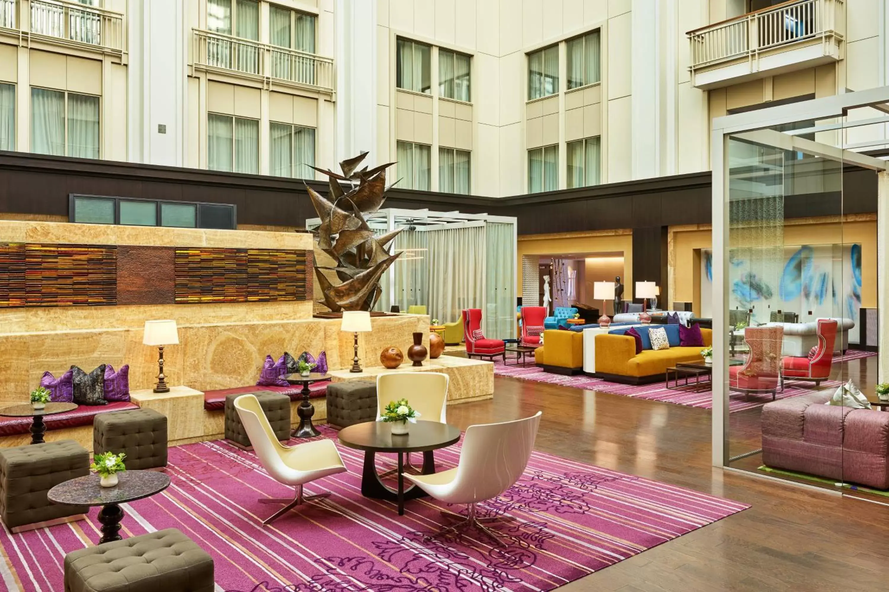 Living room in The Nines, a Luxury Collection Hotel, Portland