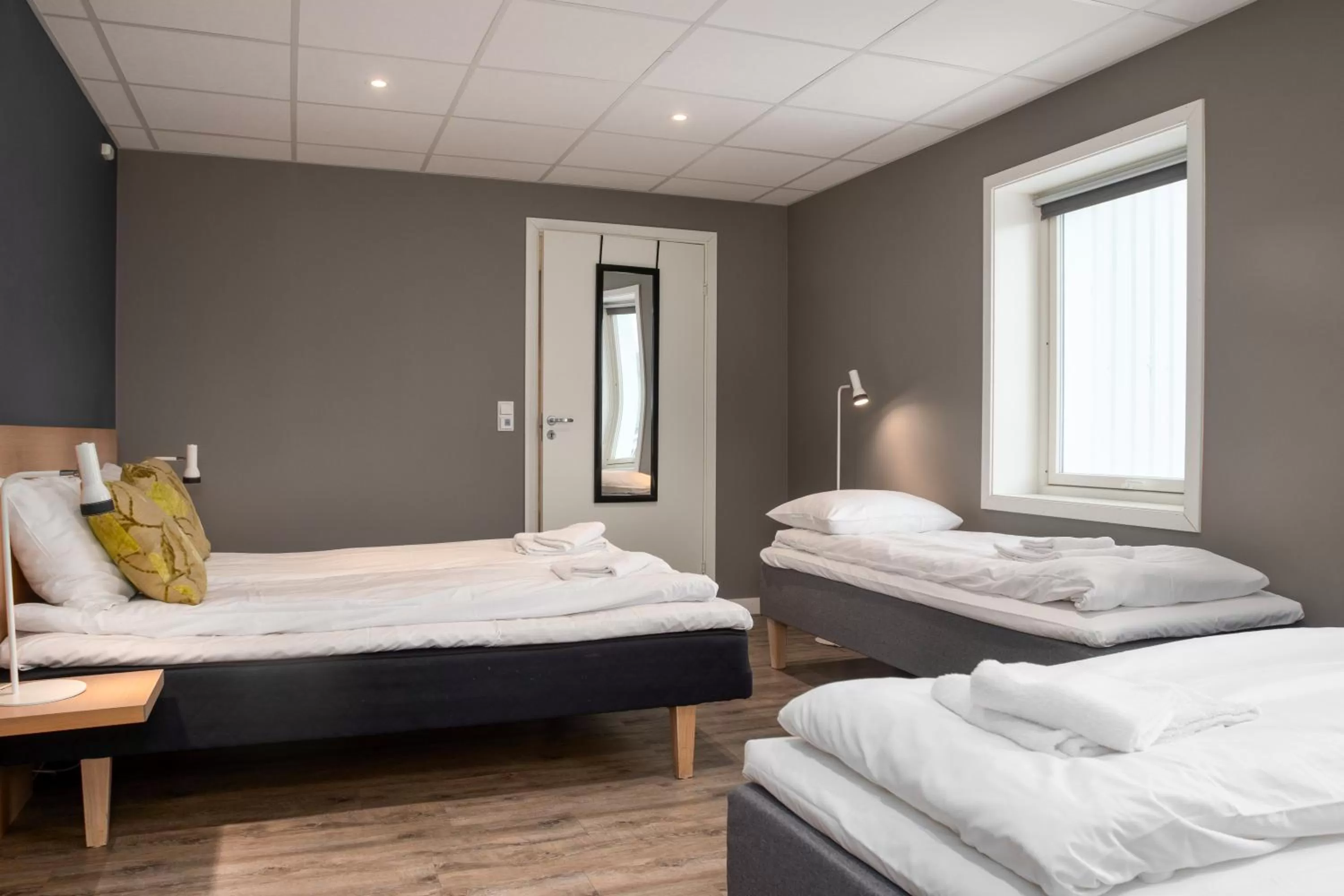 Bed in Fast Hotel Svolvær