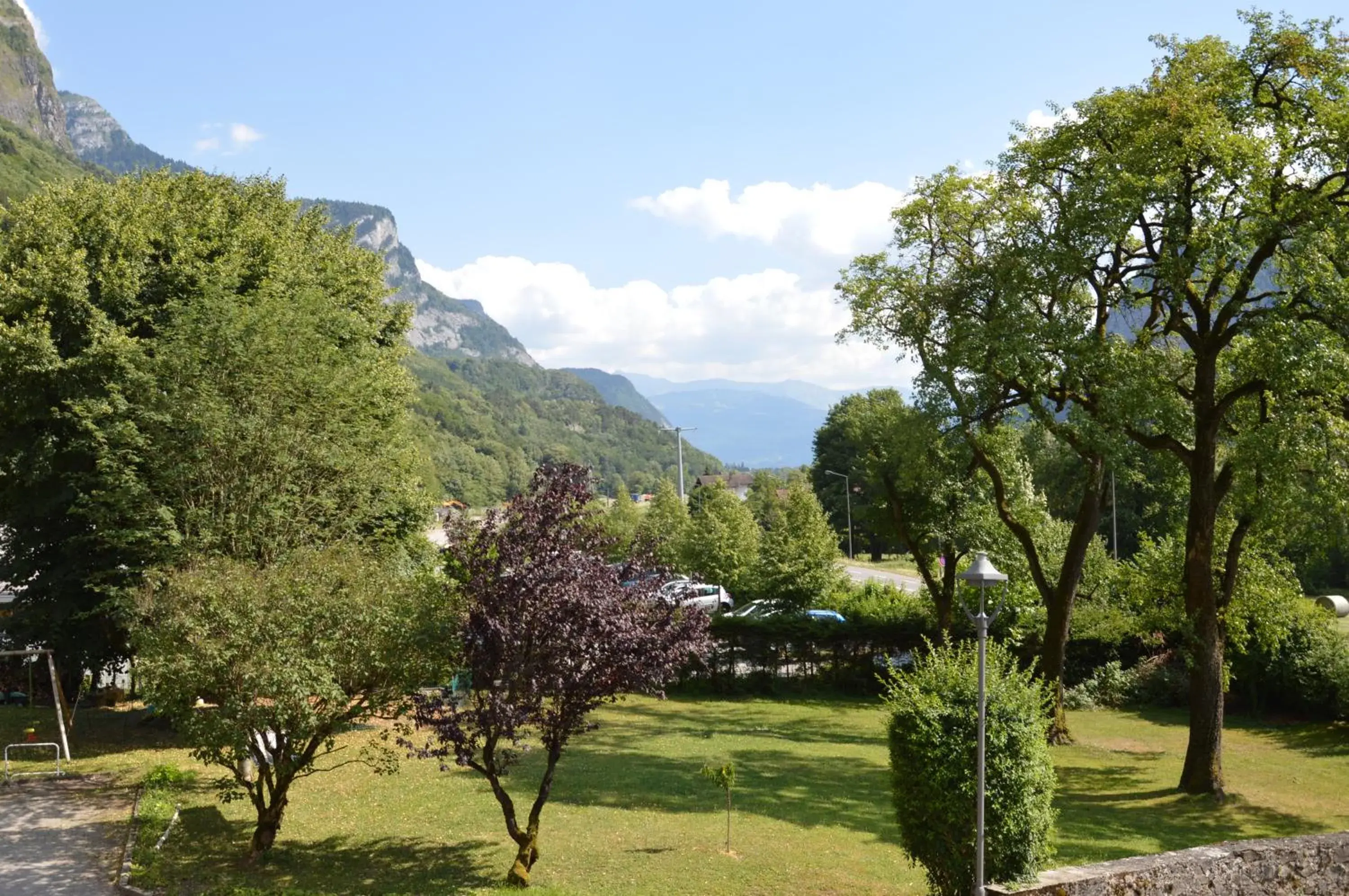 Garden in Le Relais Du Mont Blanc