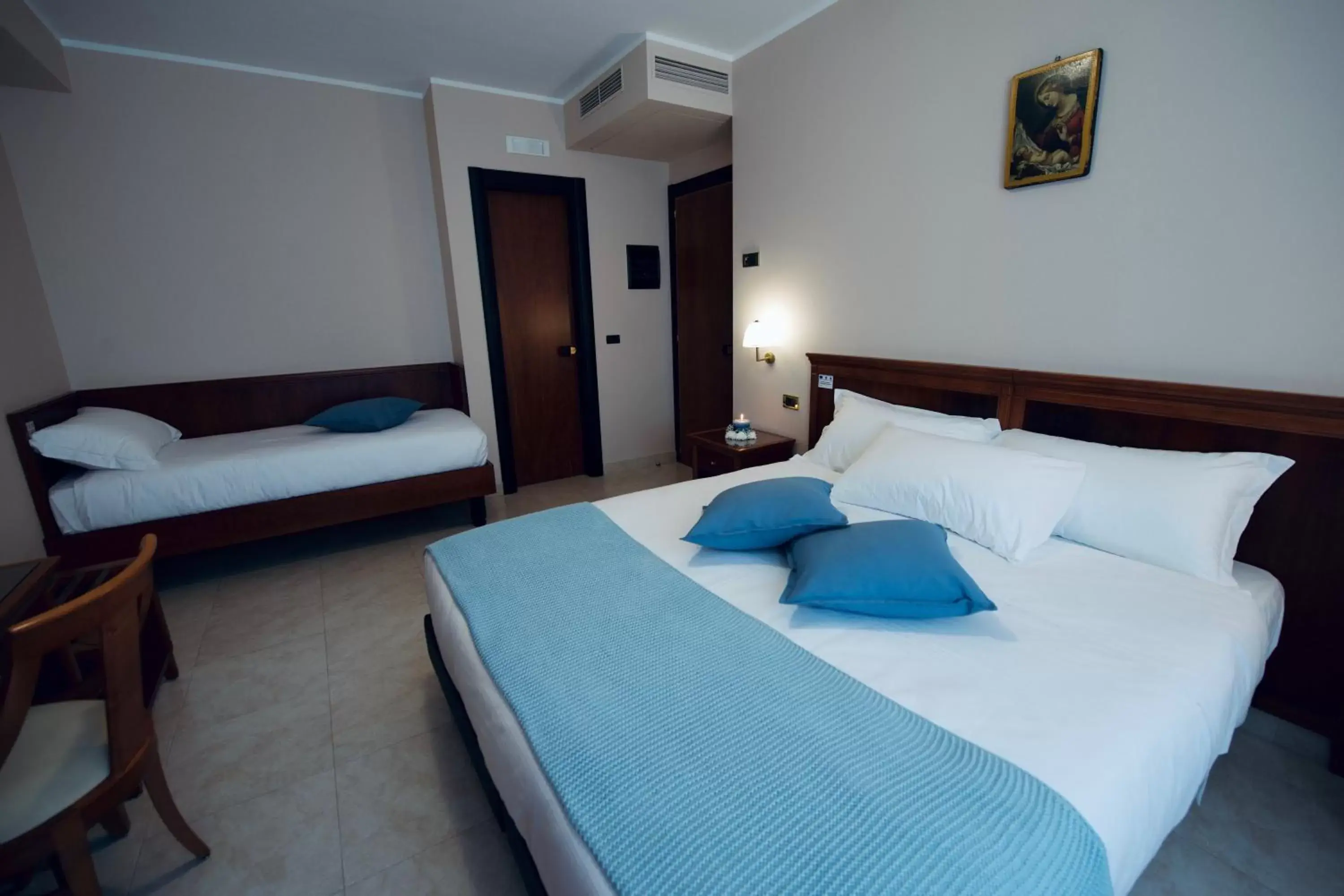 Bed in Hotel SAN PIO