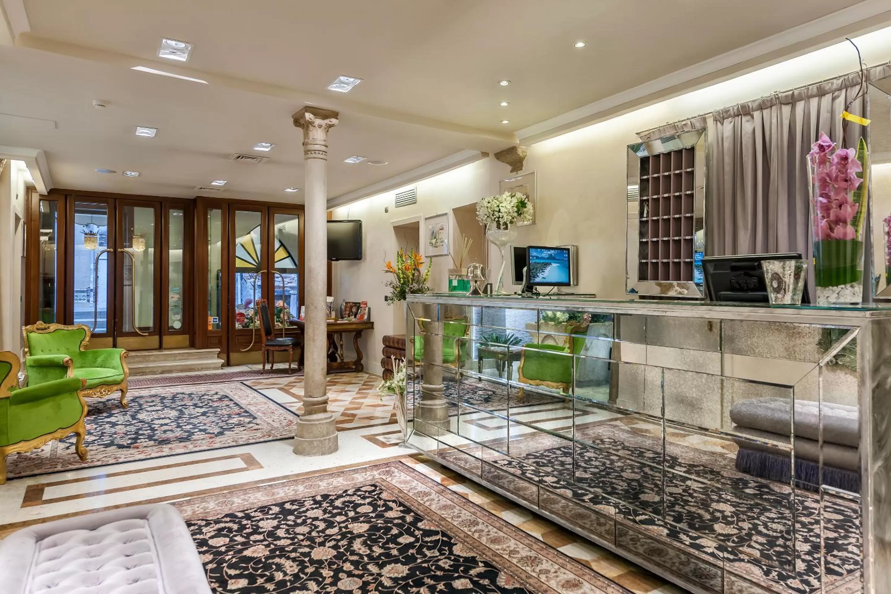 Lobby or reception in Hotel Ca' dei Conti