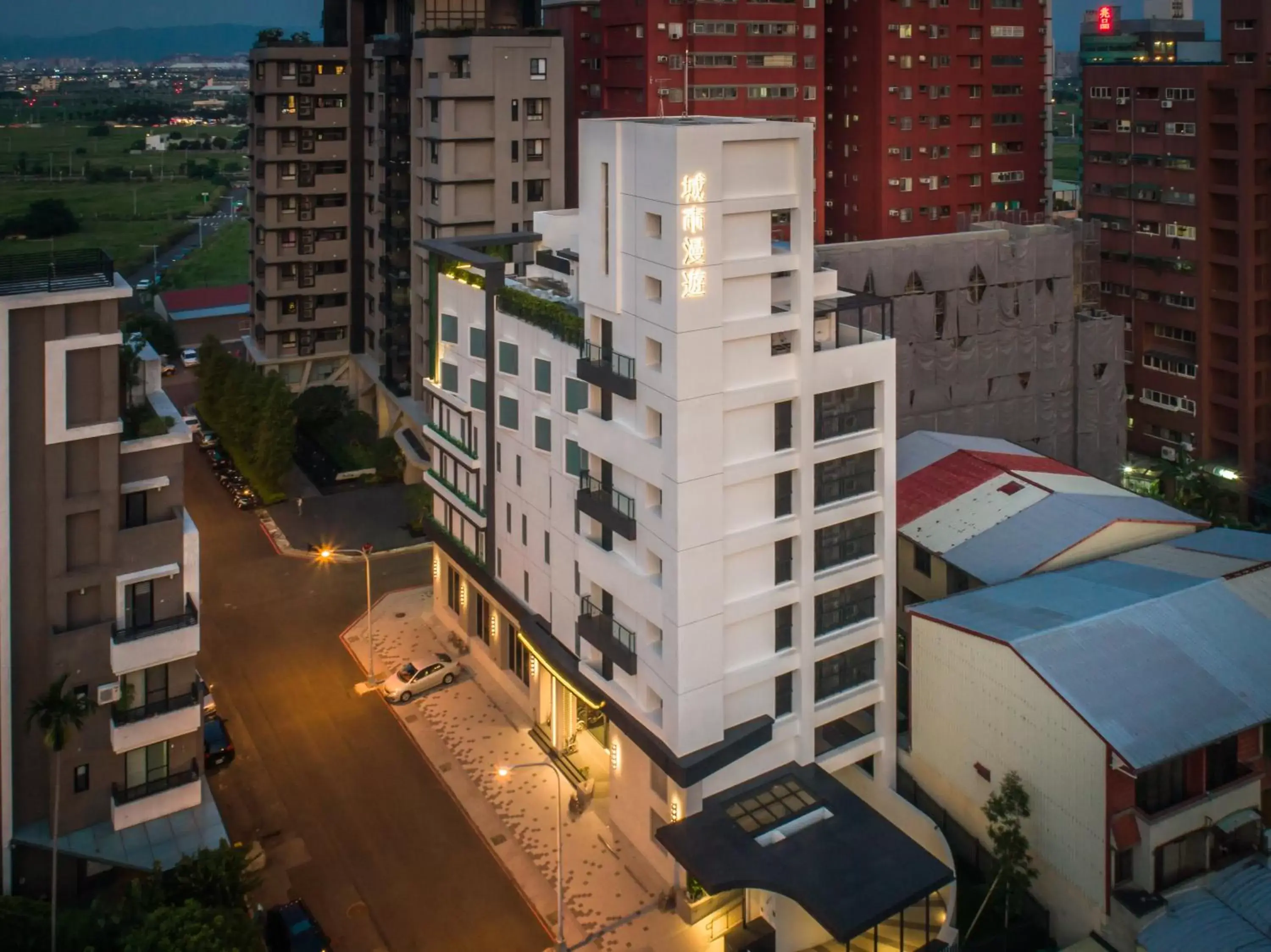 Property building, Bird's-eye View in Ramble Hotel