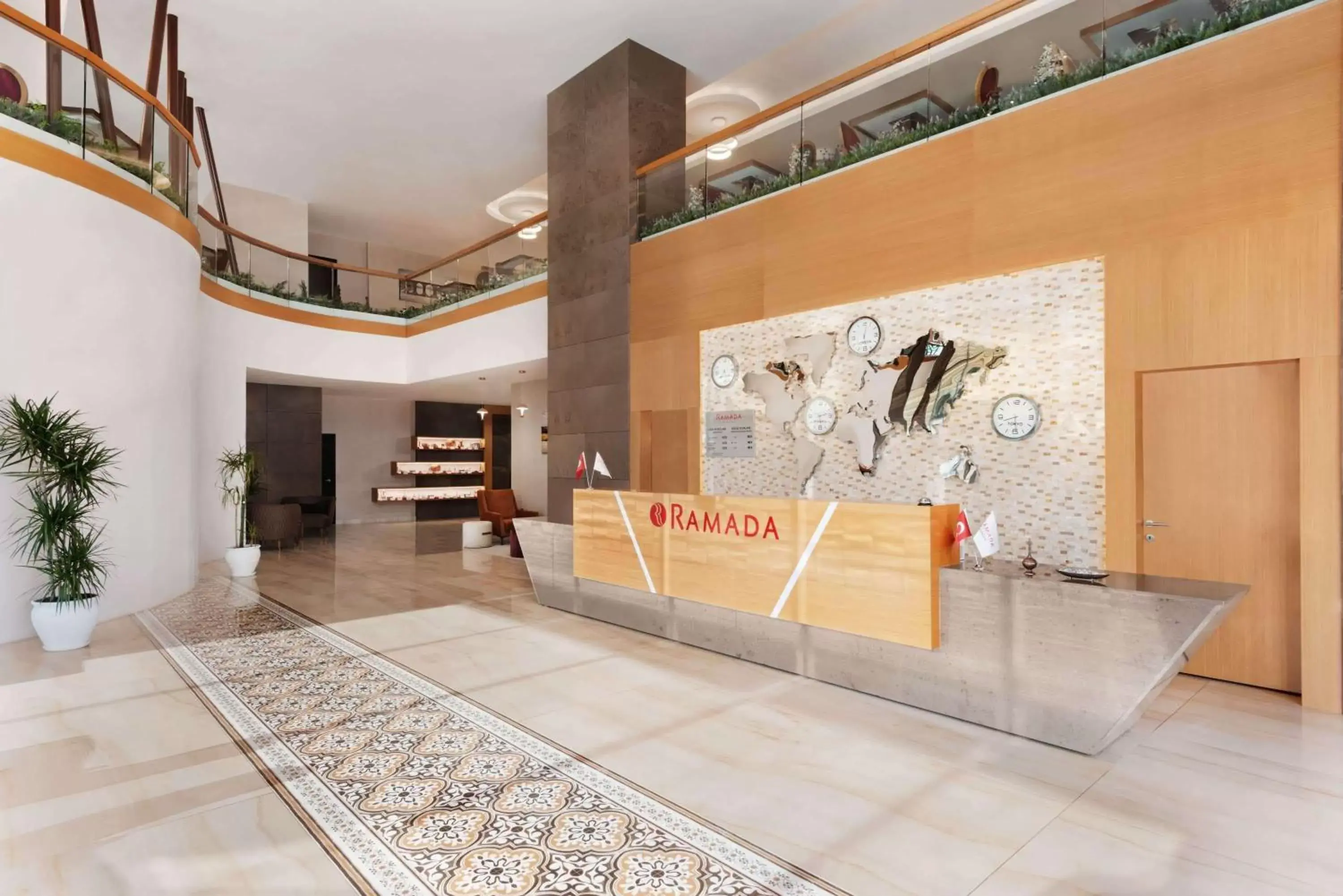 Lobby or reception, Lobby/Reception in Ramada by Wyndham Diyarbakir