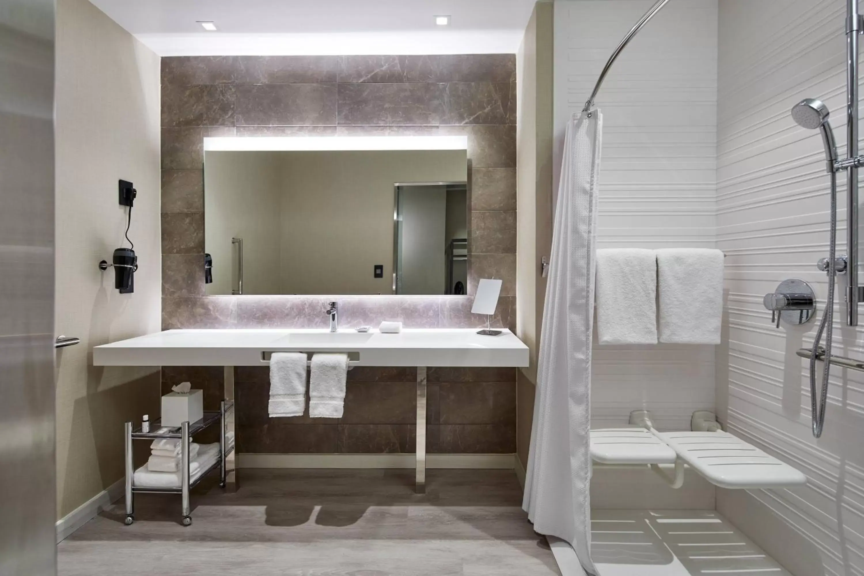 Bathroom in AC Hotel by Marriott Greenville