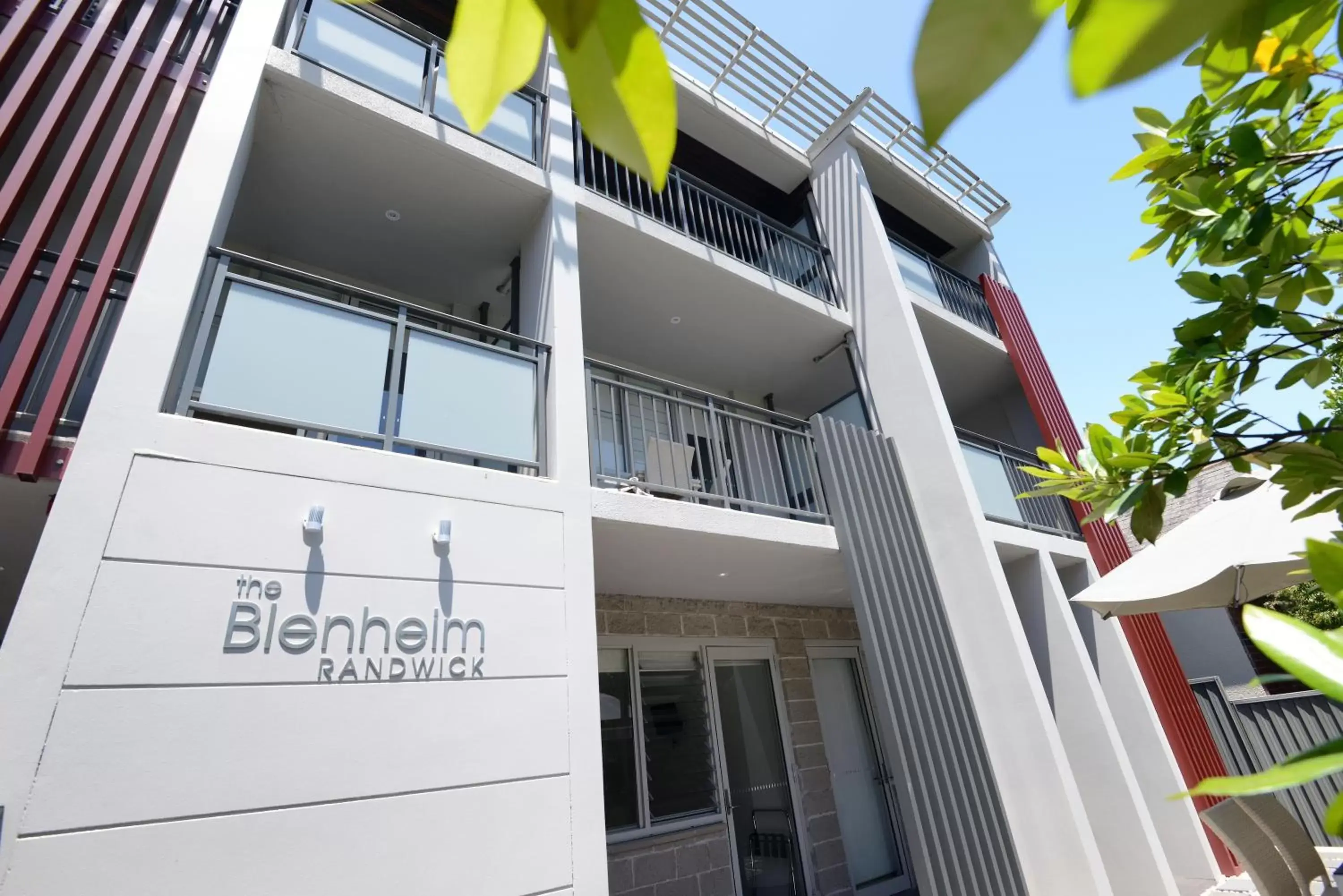 Facade/entrance in The Blenheim Facade/entrance in The Blenheim