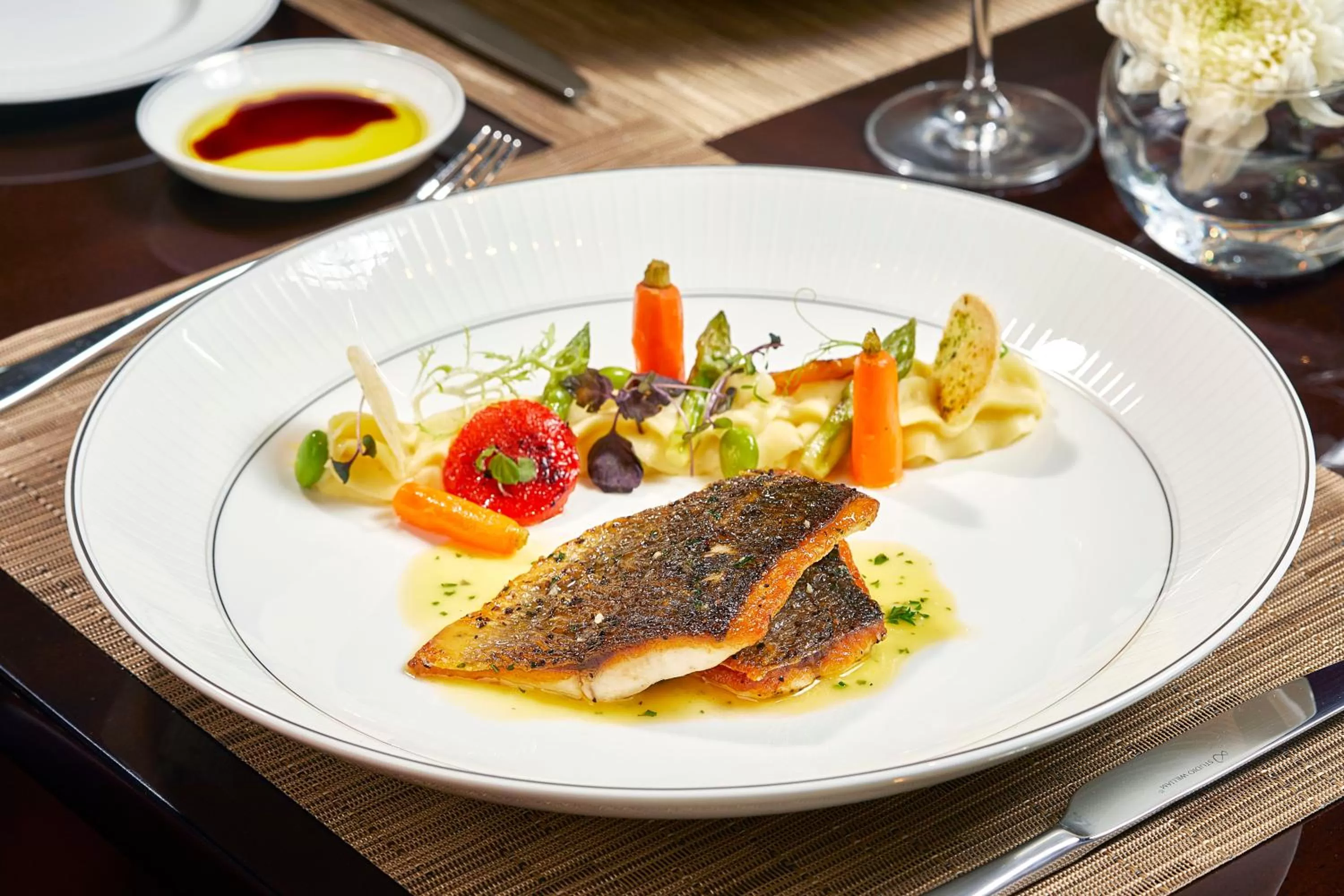 Food close-up in Four Seasons Hotel Jakarta