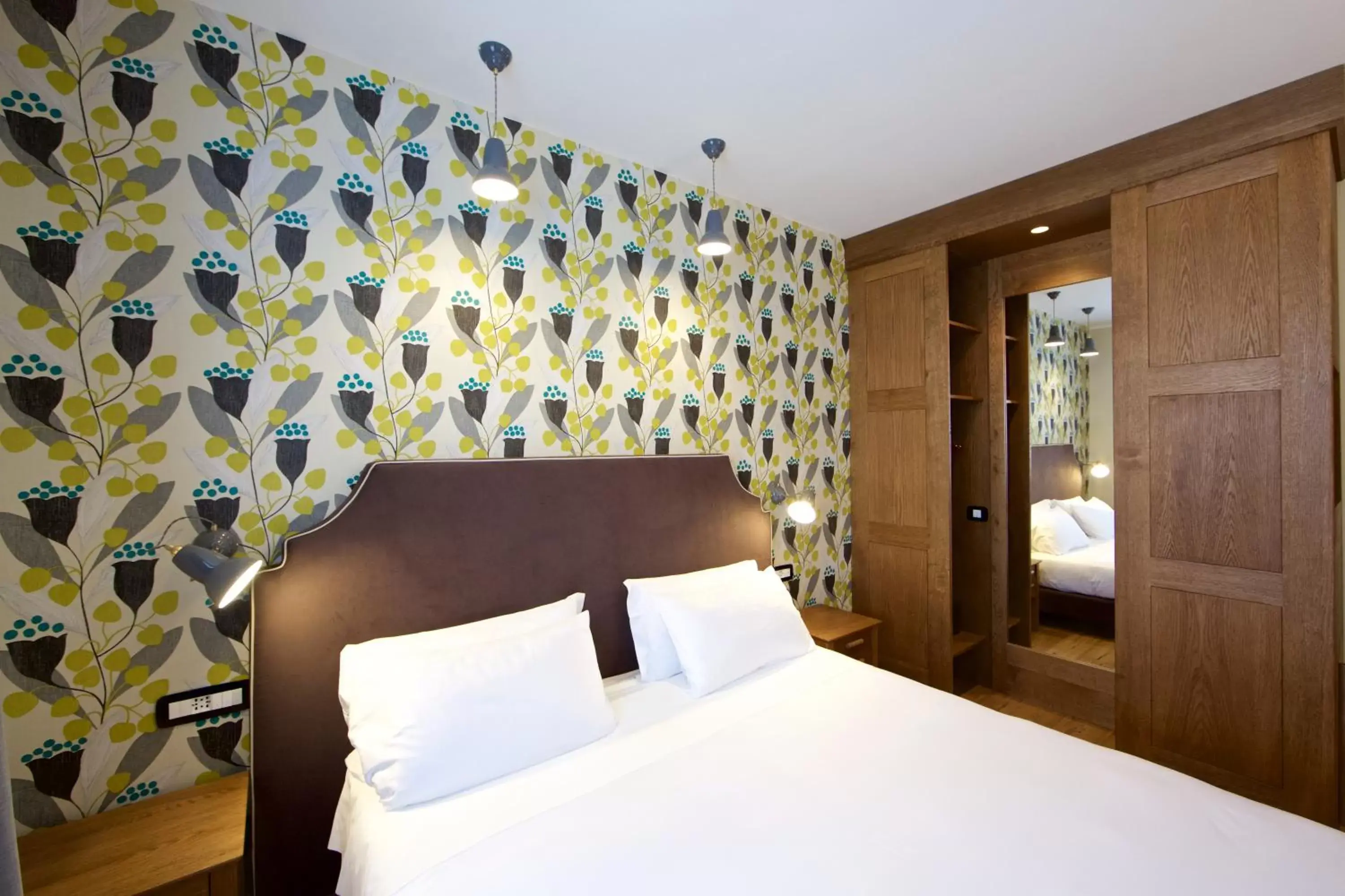 Bed in Duca D'Aosta Hotel Bed in Duca D'Aosta Hotel