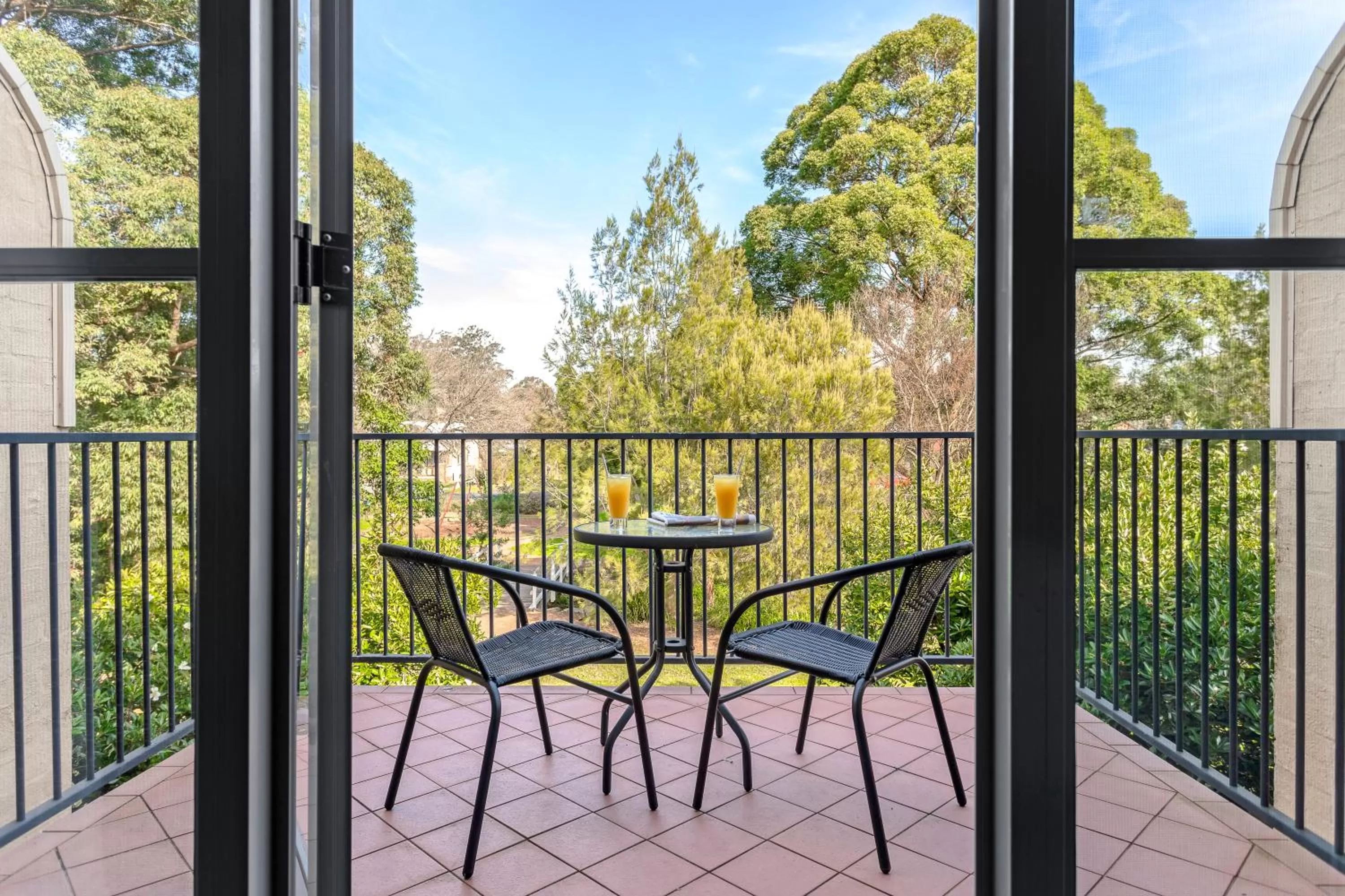 Patio in Mandala Signature Berry