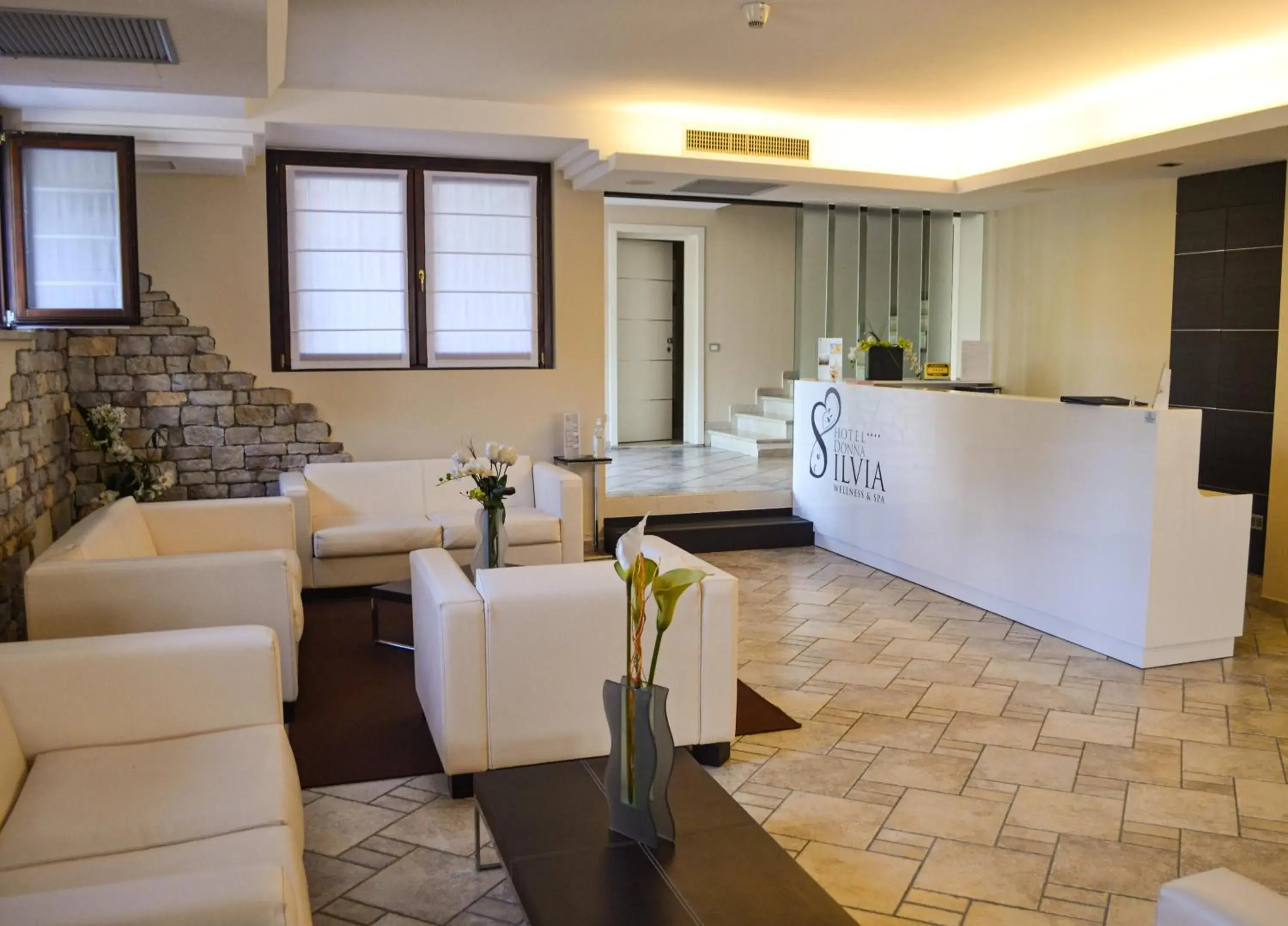 Lobby or reception, Lobby/Reception in AHG Donna Silvia Hotel Wellness & SPA