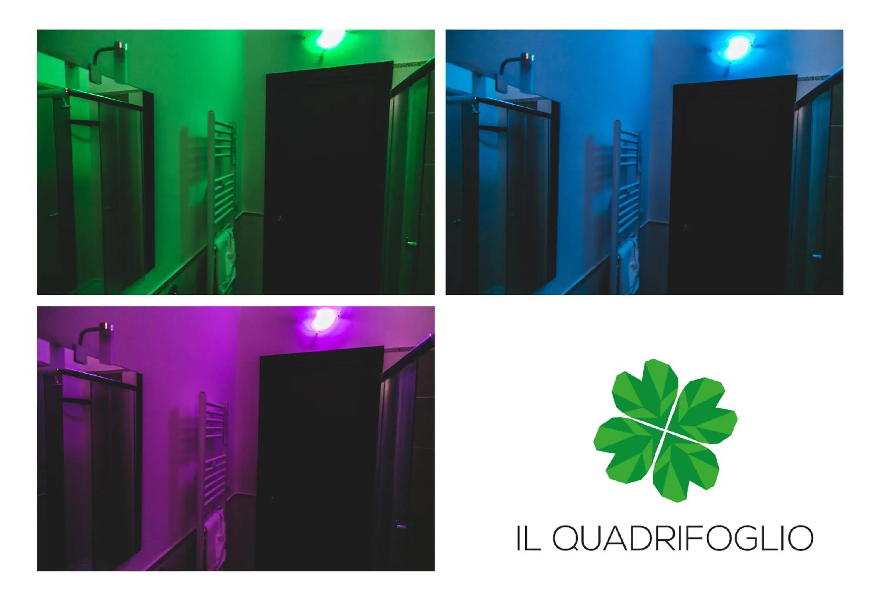 Shower in Il Quadrifoglio Room& Suite