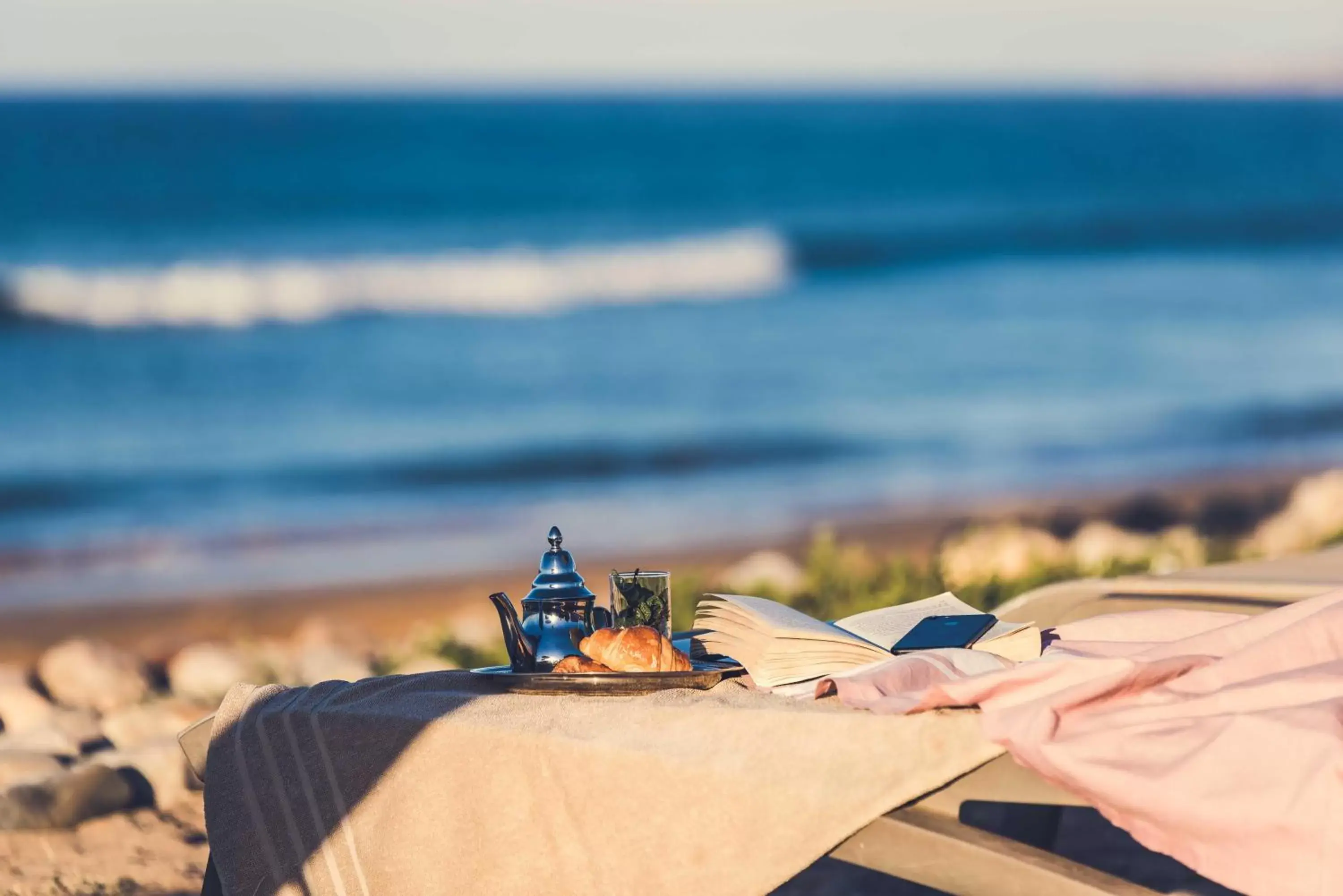 Beach in Paradis Plage Surf Yoga & Spa