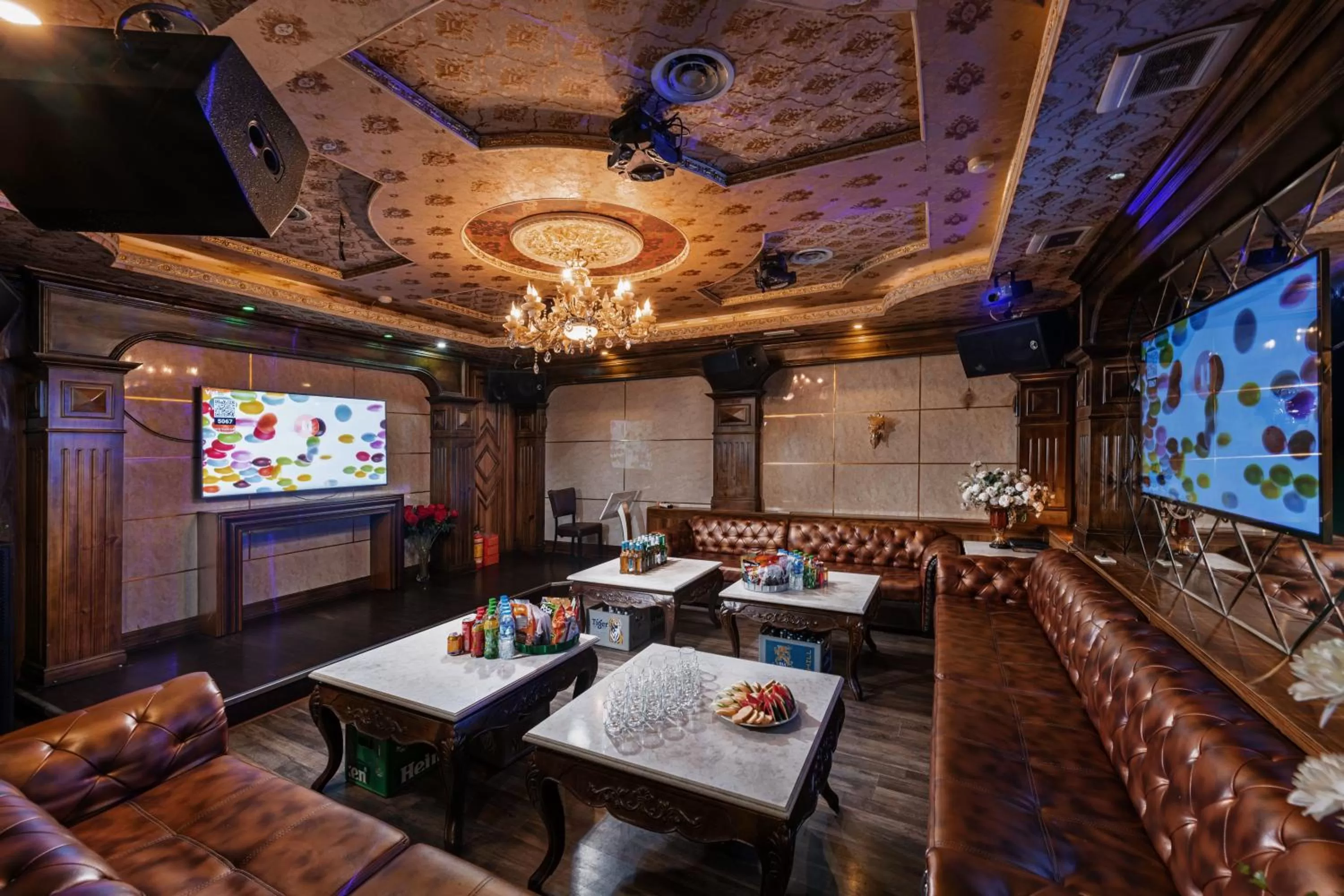 Evening entertainment in Lao Cai Star Hotel